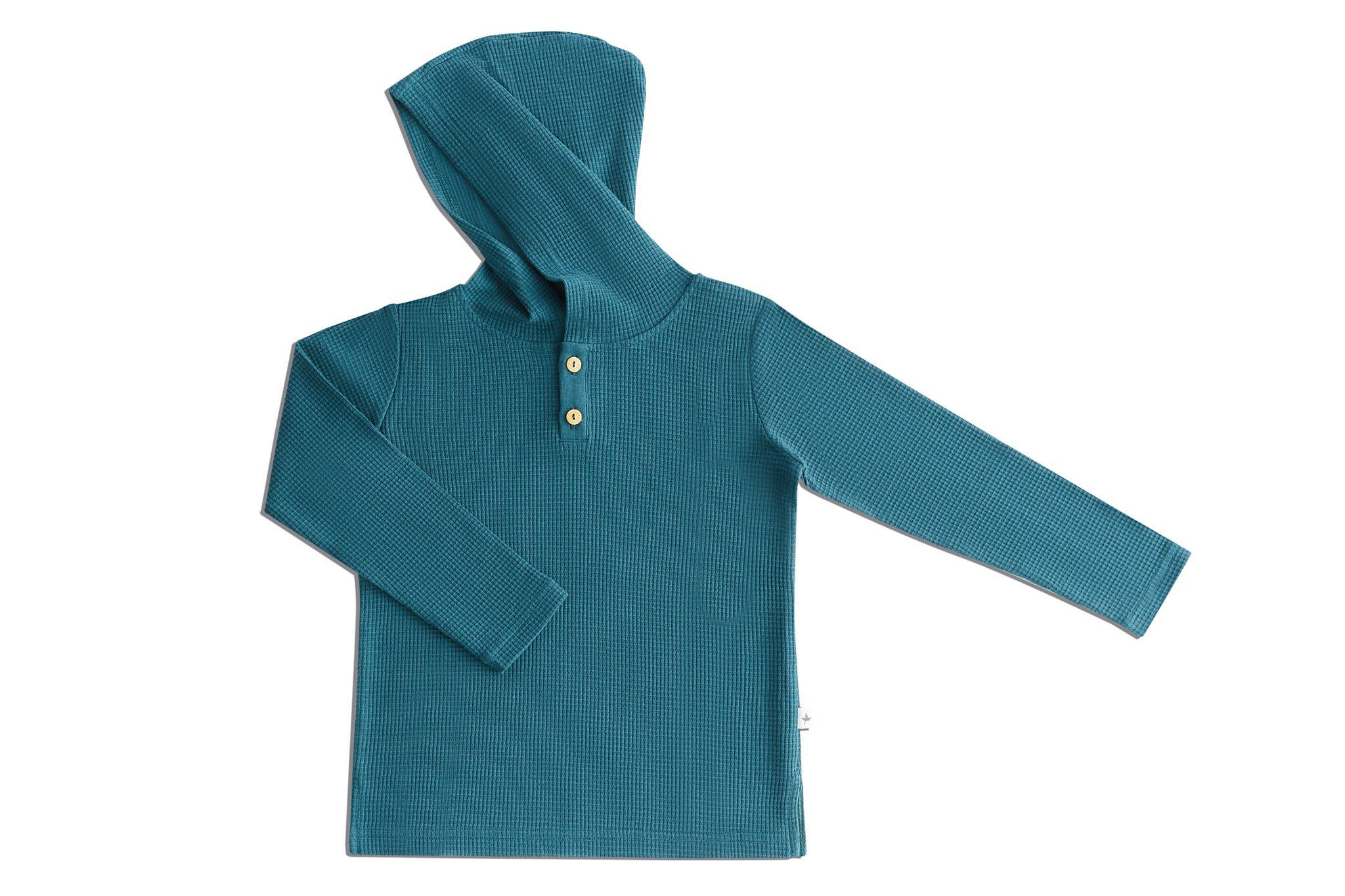 Kapuzenshirt Waffel Kapuzenshirt