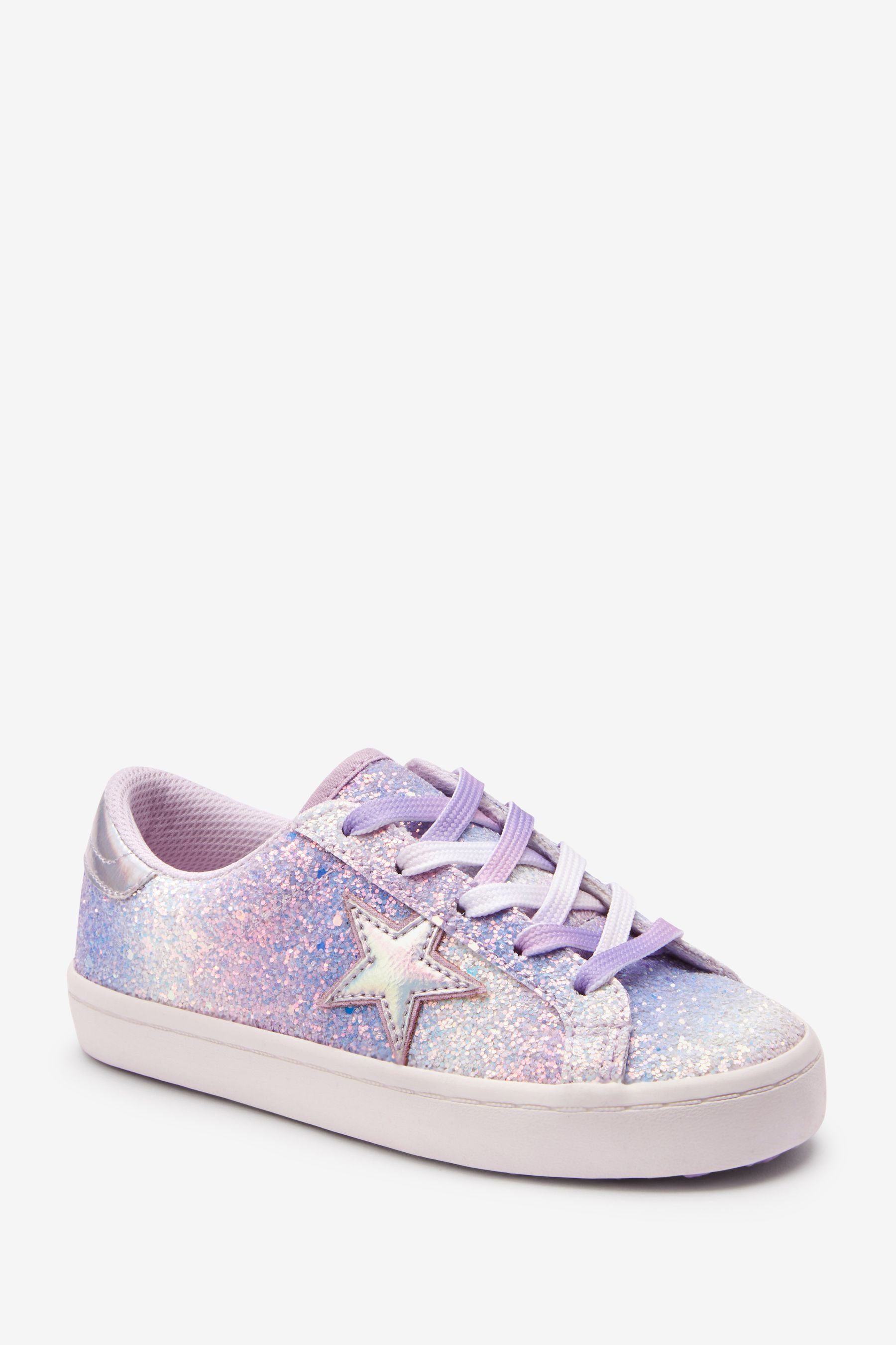 Star Sneaker zum Next Lilac Purple Sneaker (1-tlg) Schnüren