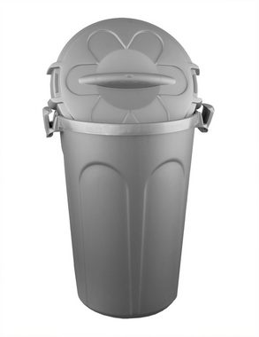 Kerbl Futterbehälter Futtertonne 20 kg 46 Liter 44,5x40x61cm Grau Luftdicht Haushalt&Küche, Kunststoff