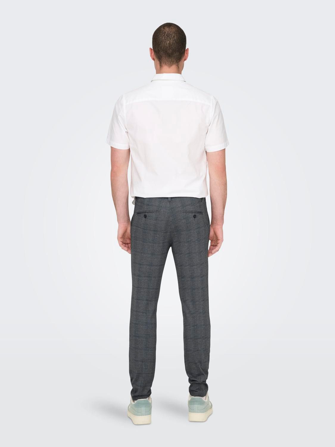 ONLY & SONS Chinohose ONSMARK SLIM CHECK 020919 PANT NOOS