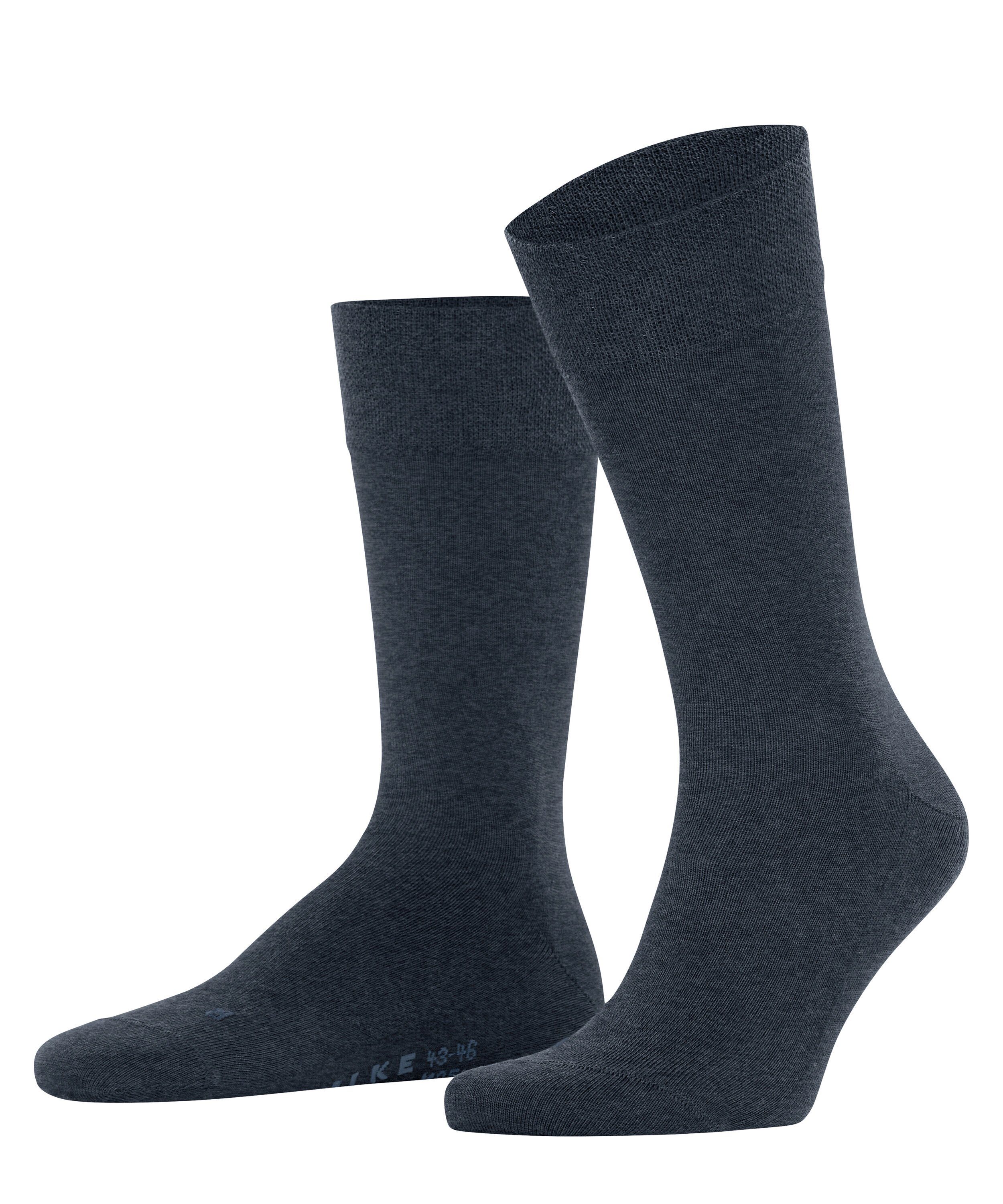 Funktionssocken Sensitive für navy (1-Paar) mel. New (6127) geeignet FALKE York Diabetiker