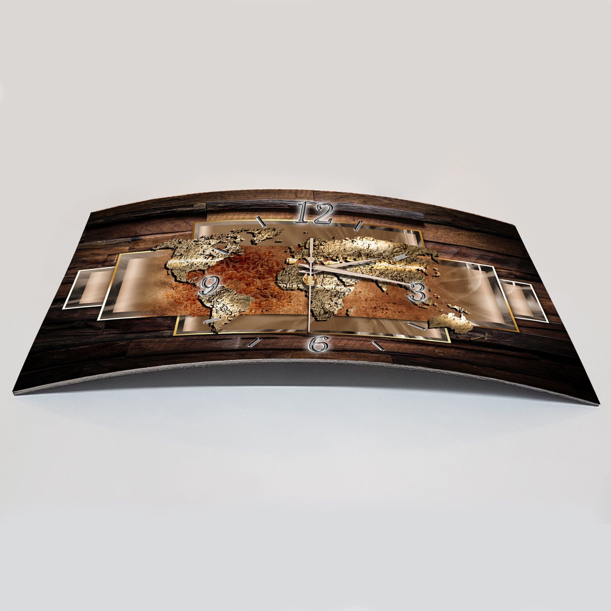 Bilder-Manufaktur Wanduhr BM-7889-1 (BM, Funkuhr oder Quarzuhr, kein Ticken günstig online kaufen