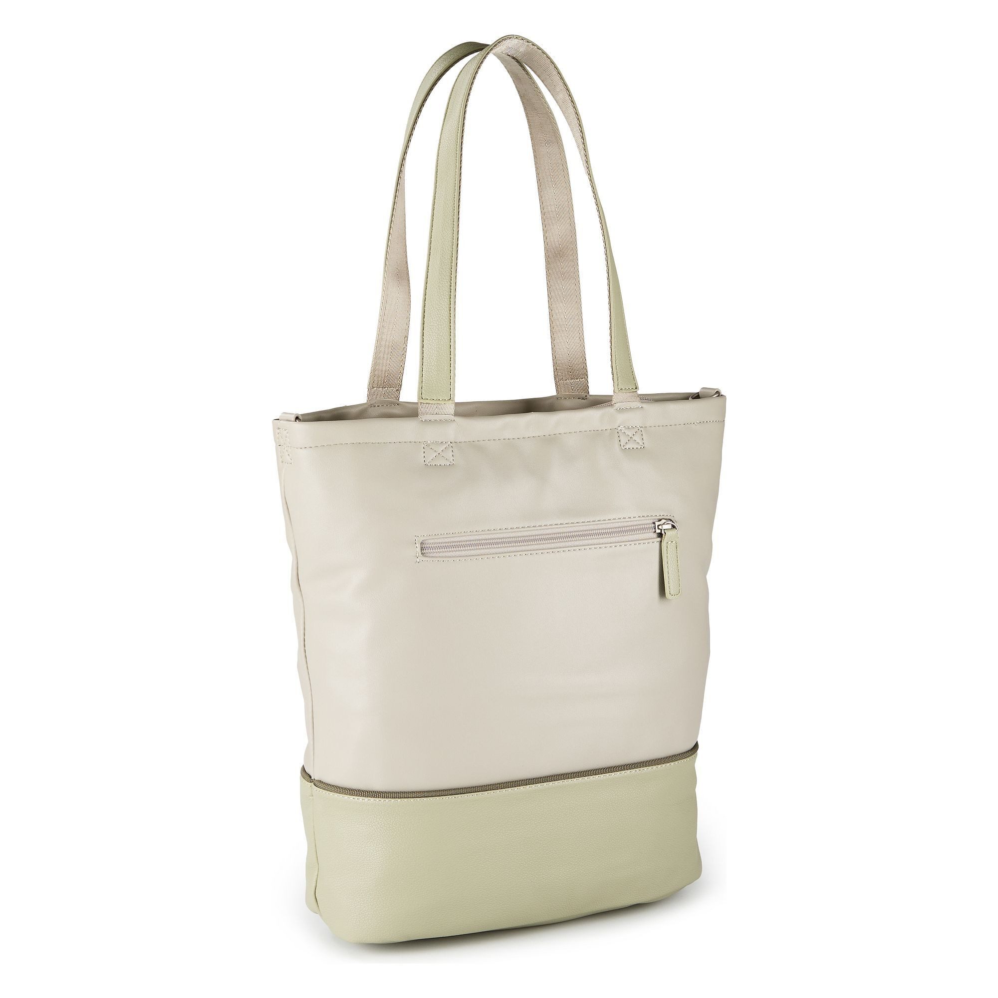 Zwei Schultertasche Jana, Polyurethan