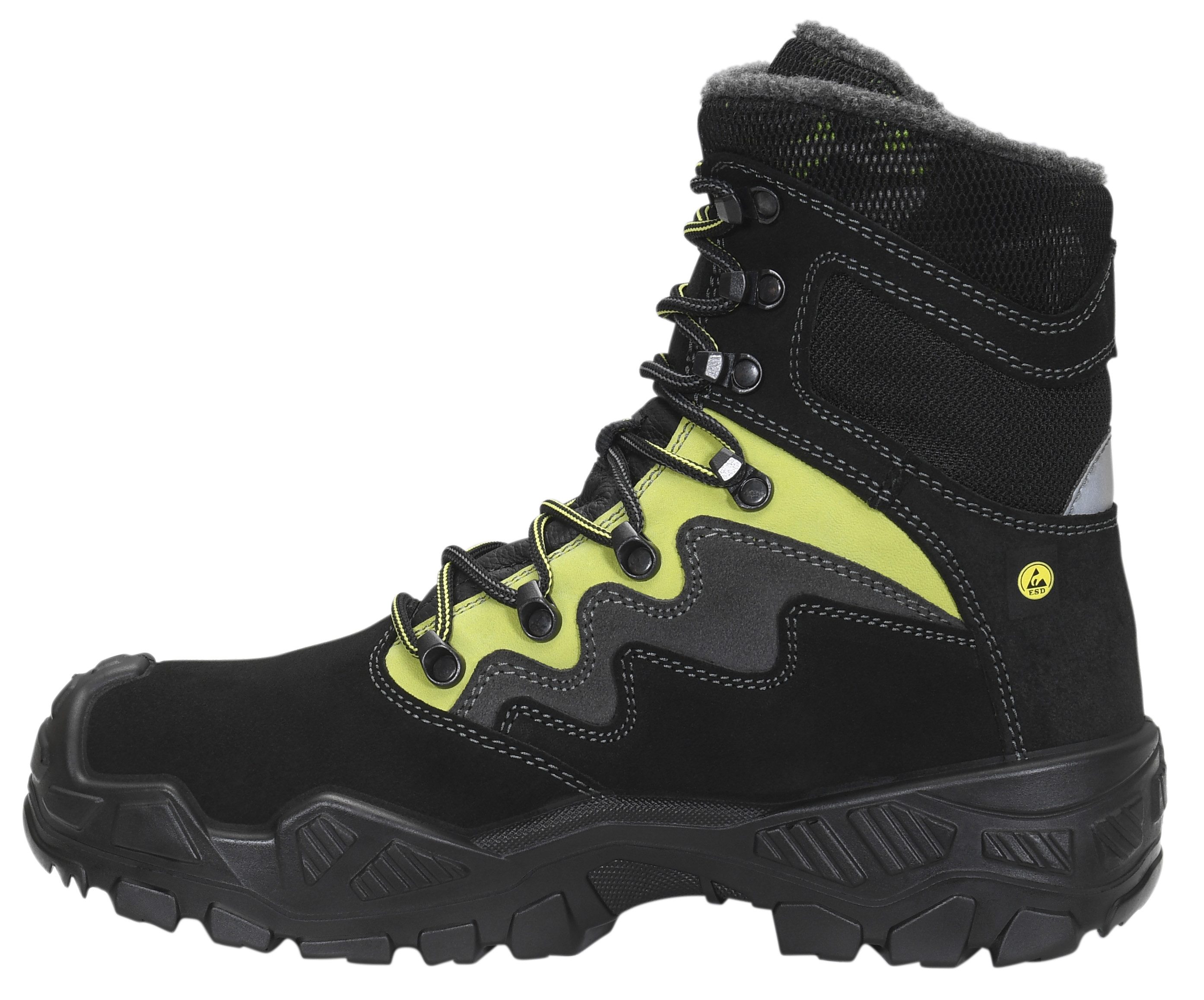 ELTEN MICK black-green High ESD S3S Sicherheitsschuh (Schuhkarton, Paar)