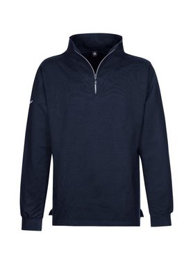 Trigema Sweatshirt TRIGEMA Reißverschluss-Sweater