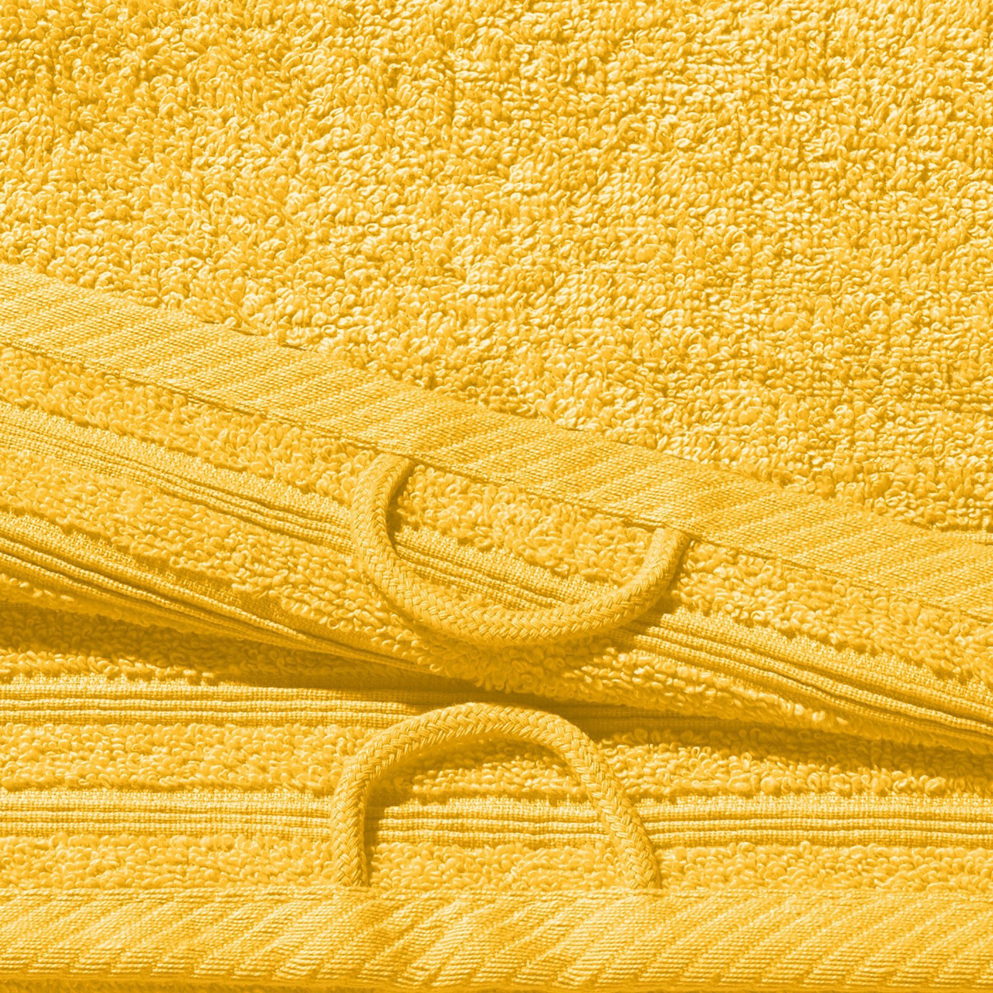 Erwin Müller Gästehandtuch Gästetuch "Heidelberg" 2er-Pack, Frottier, Walk-Frottier Uni – Bild 5 von 5