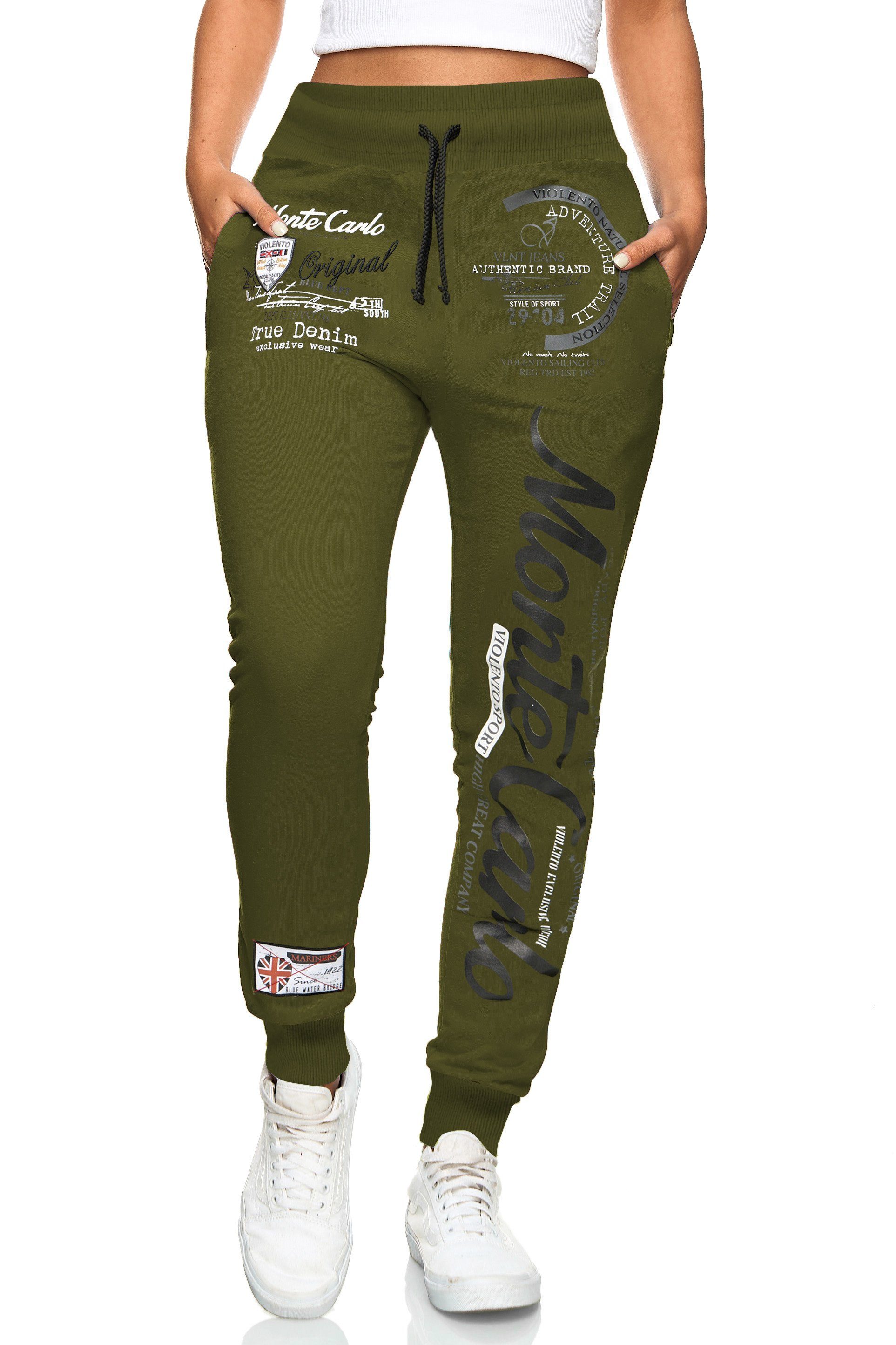 Jogginghose Damen Jogginghose, Freizeithose, Sporthose, Monte Carlo 592