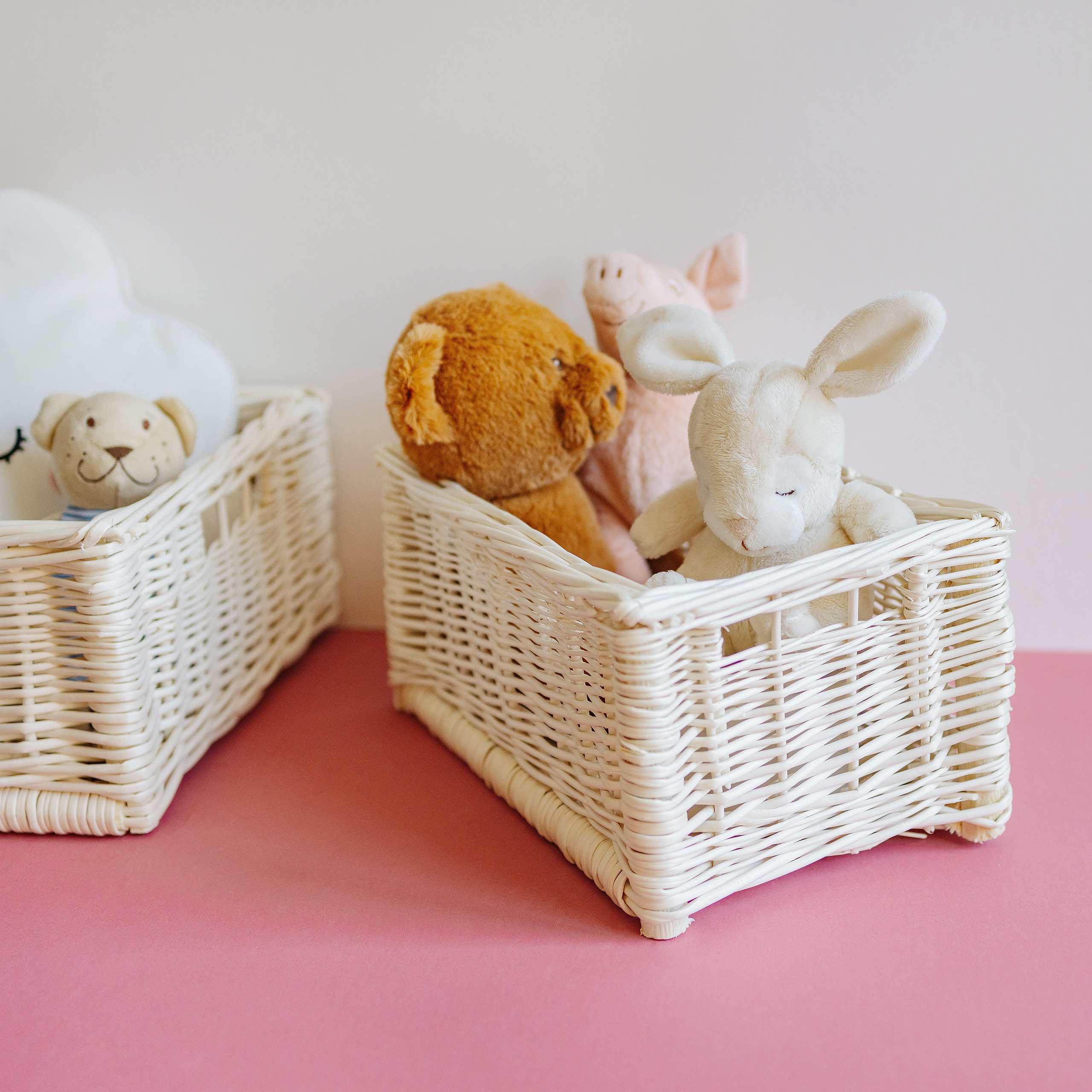 Creative Home Holzkiste Weidenkorb Aufbewahrungskorb, Handgeflochten, günstig online kaufen