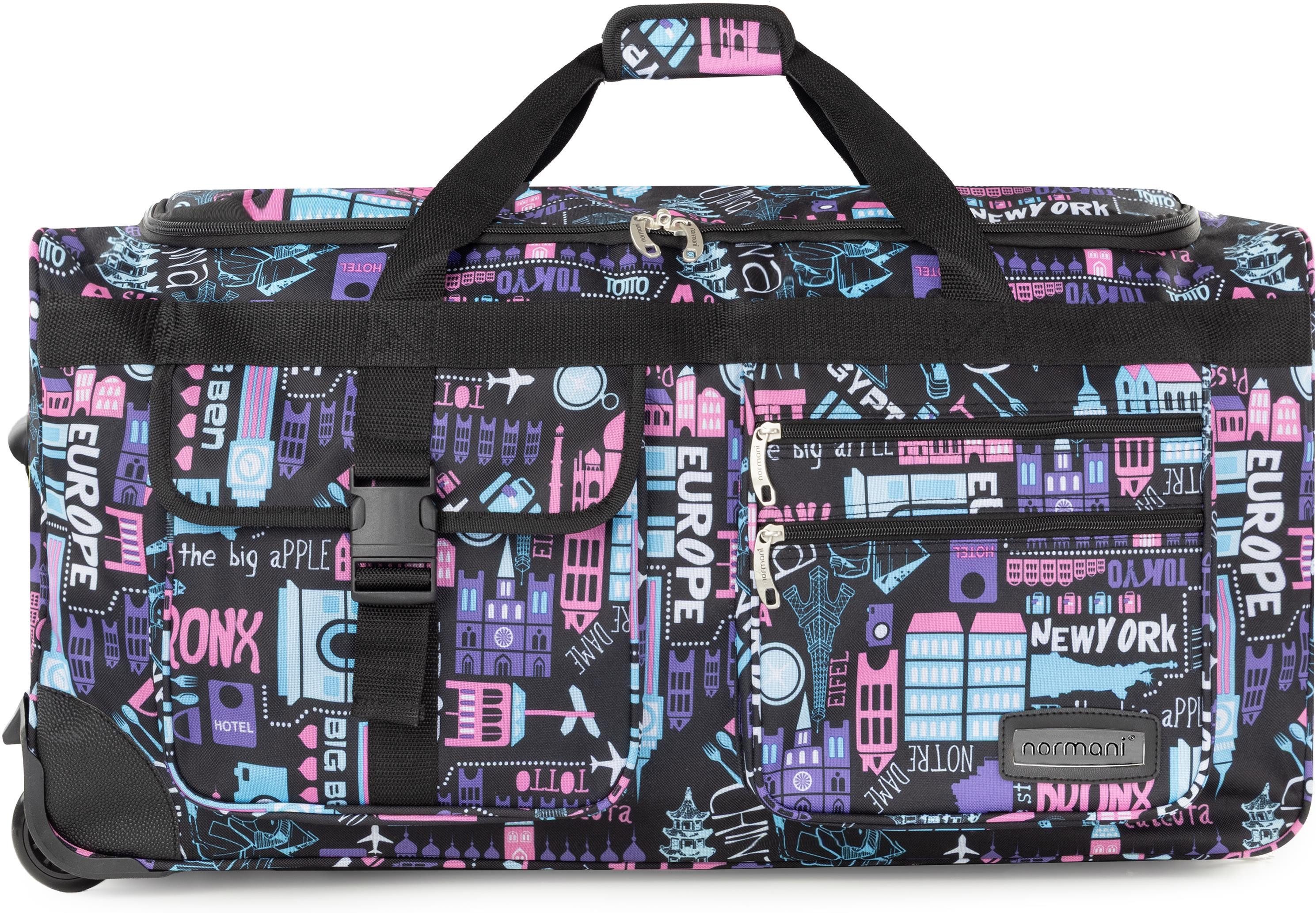 normani Reisetasche Reisetasche mit 3 Rollen 80 Liter, Trolley mit leichtlä günstig online kaufen