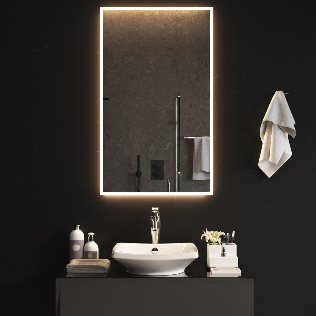 cm LED-Badspiegel furnicato Wandspiegel 60x100
