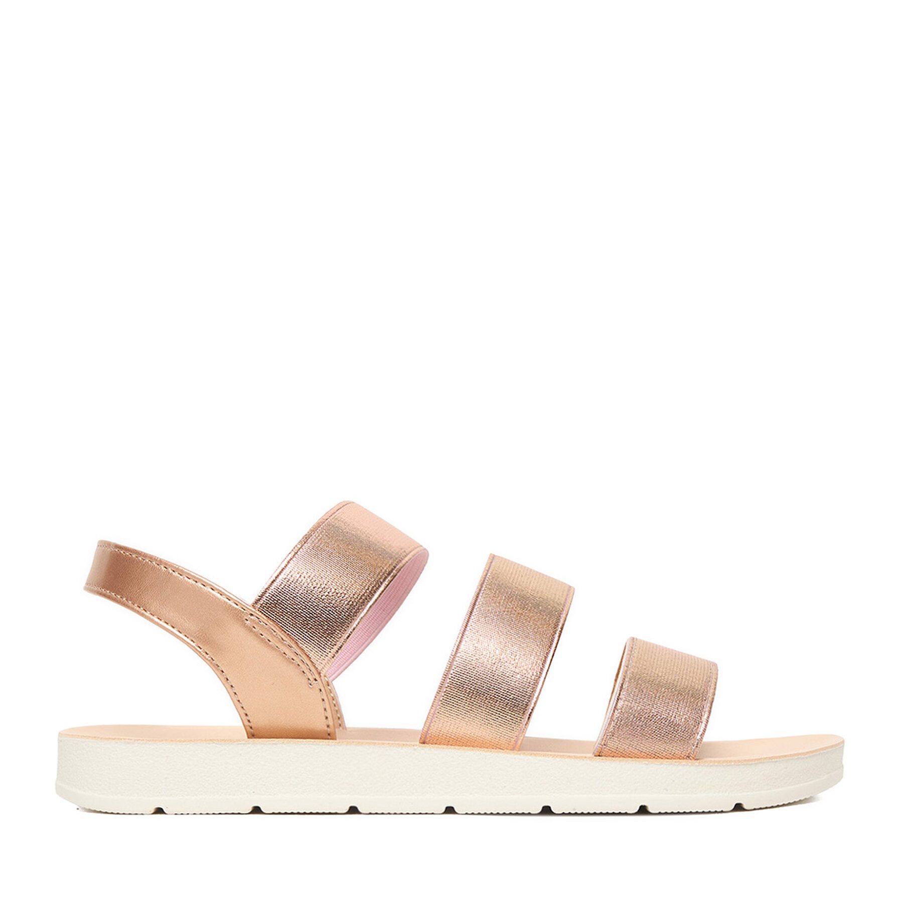 DeeZee Deezee Damen-Sandalen Gold Sandale