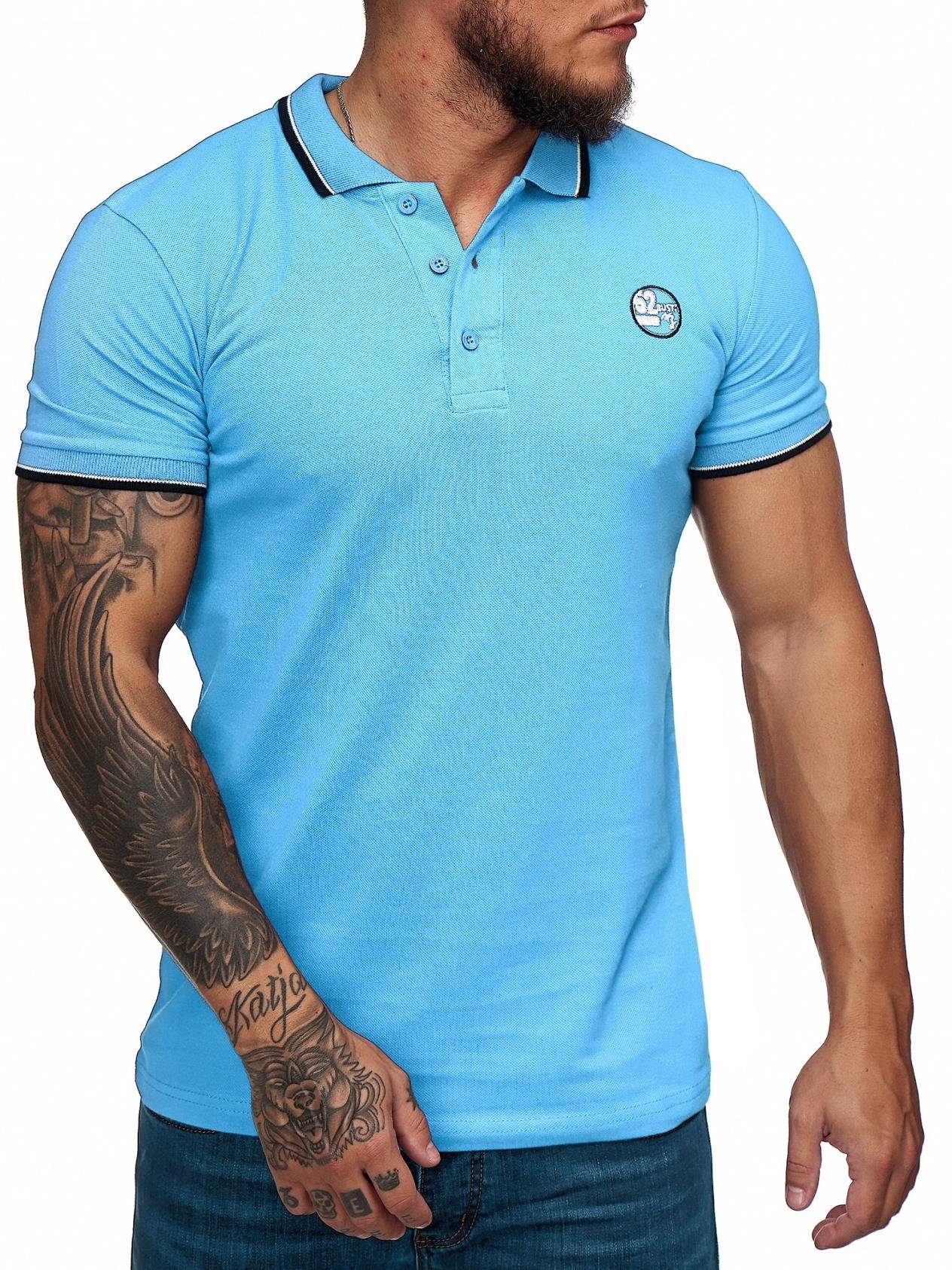 OneRedox T-Shirt 1403C1 (Shirt Polo Kurzarmshirt Tee, 1-tlg) Fitness  Freizeit Casual