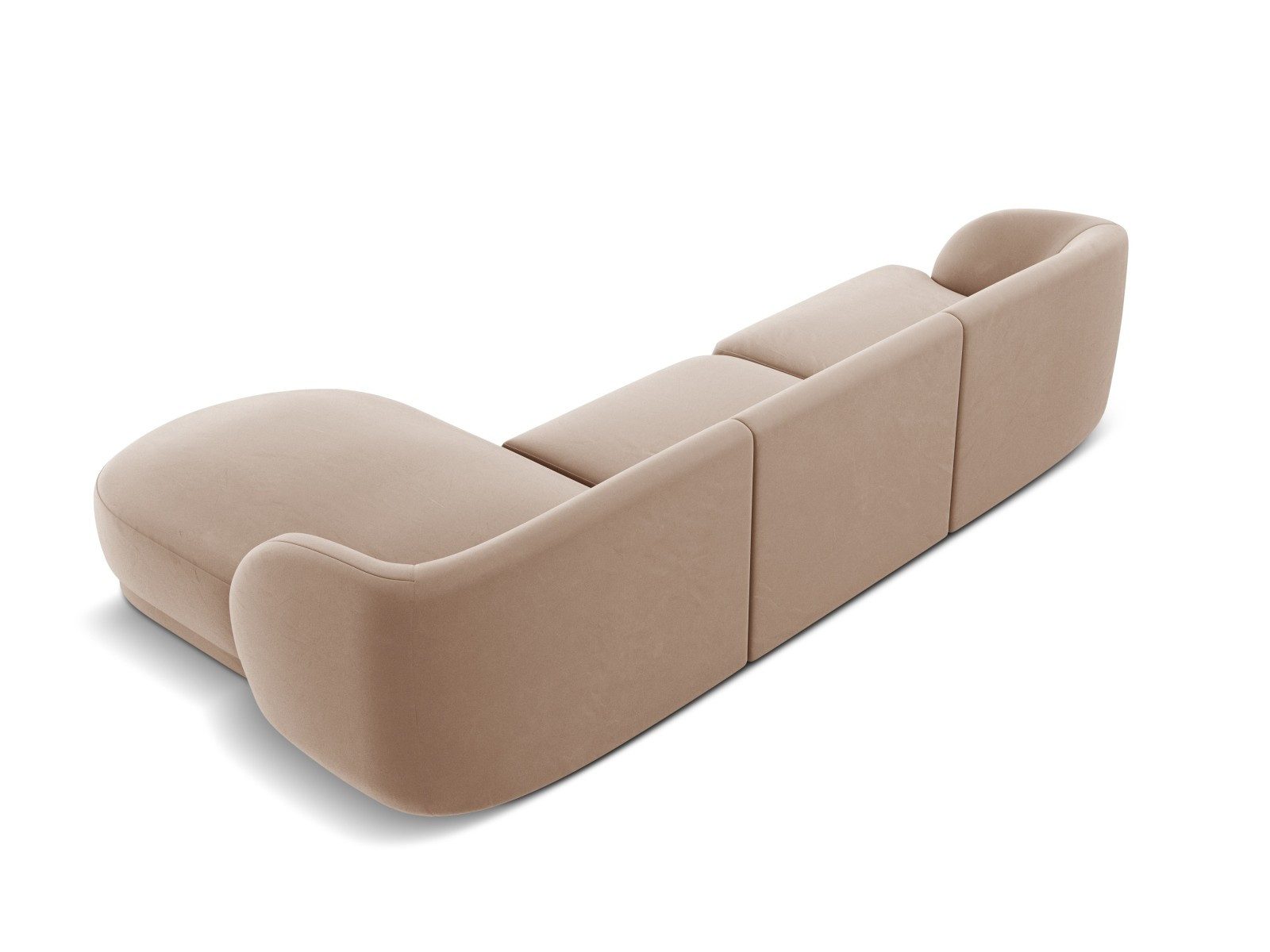 Micadoni Ecksofa Miley, 4-Sitzer günstig online kaufen