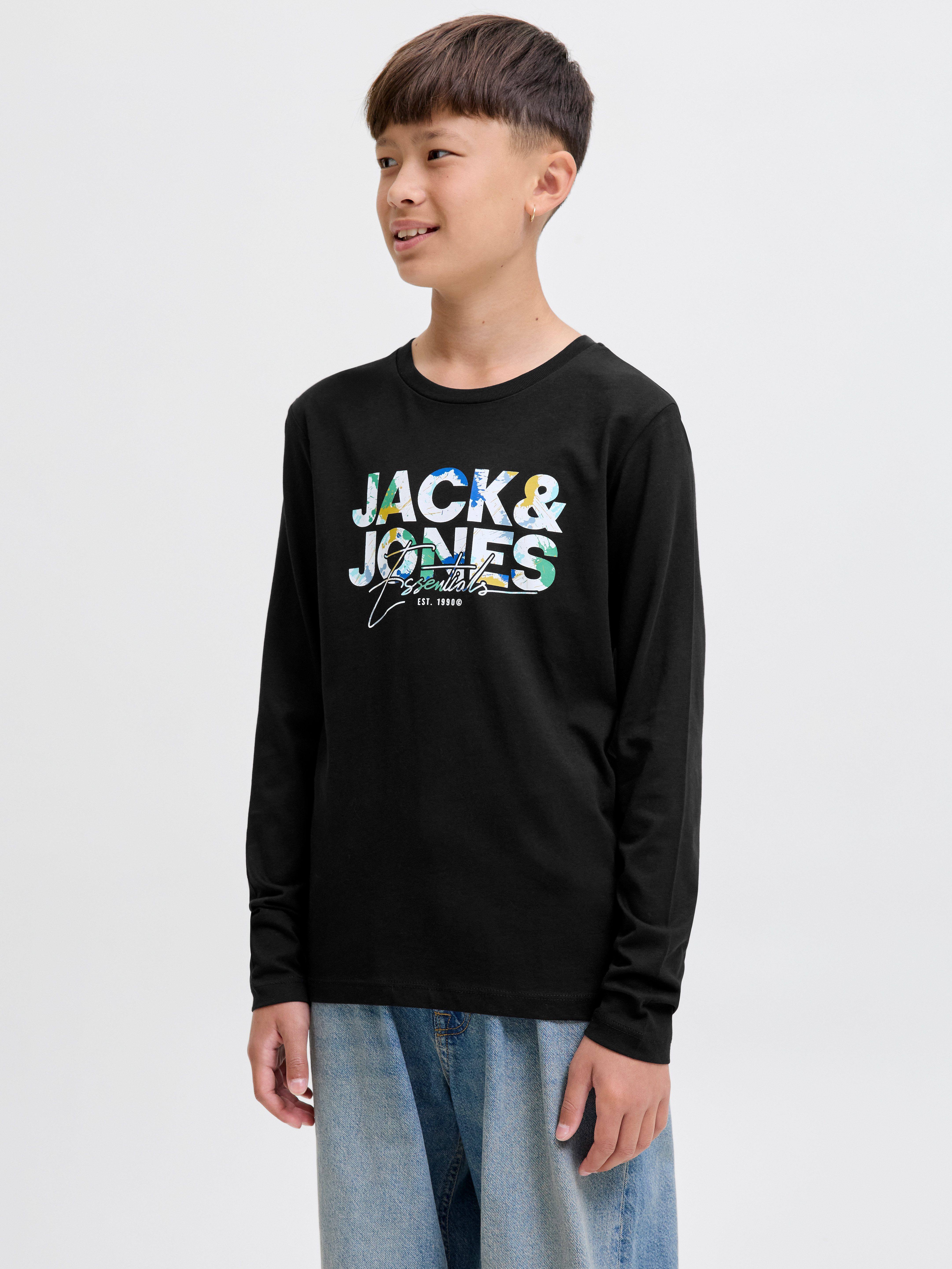 Jack & Jones Junior Langarmshirt JJGEPLAS günstig online kaufen