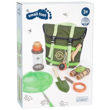 Small Foot Kinderrucksack small foot Entdeckerrucksack Discover (9-tlg., umfangreichem Forscher-Equipment), umfangreichem Forscher-Equipment