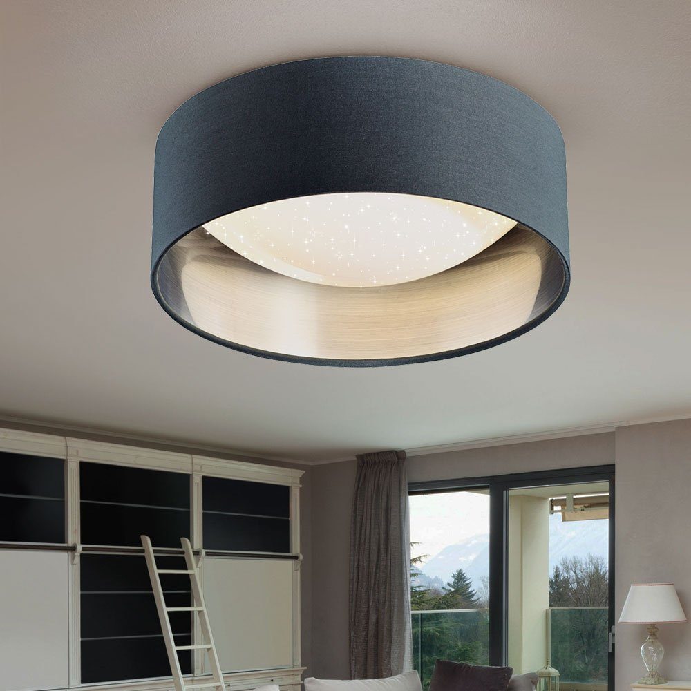 etc-shop LED Deckenleuchte, LED-Leuchtmittel fest verbaut, günstig online kaufen