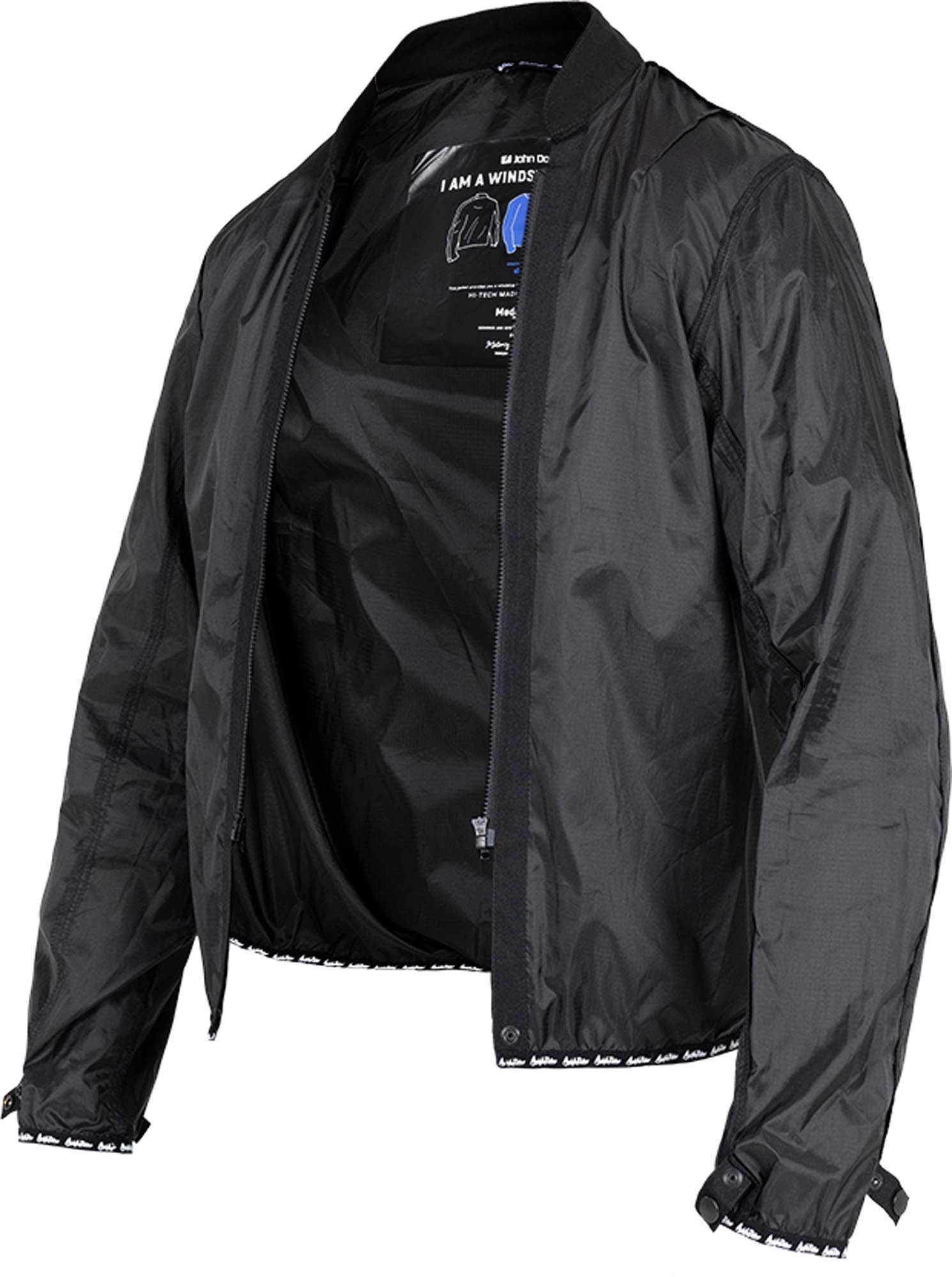 John Doe Motorradjacke Aero Mesh Windblocker Damen Motorrad Innenjacke Atmungsaktiv