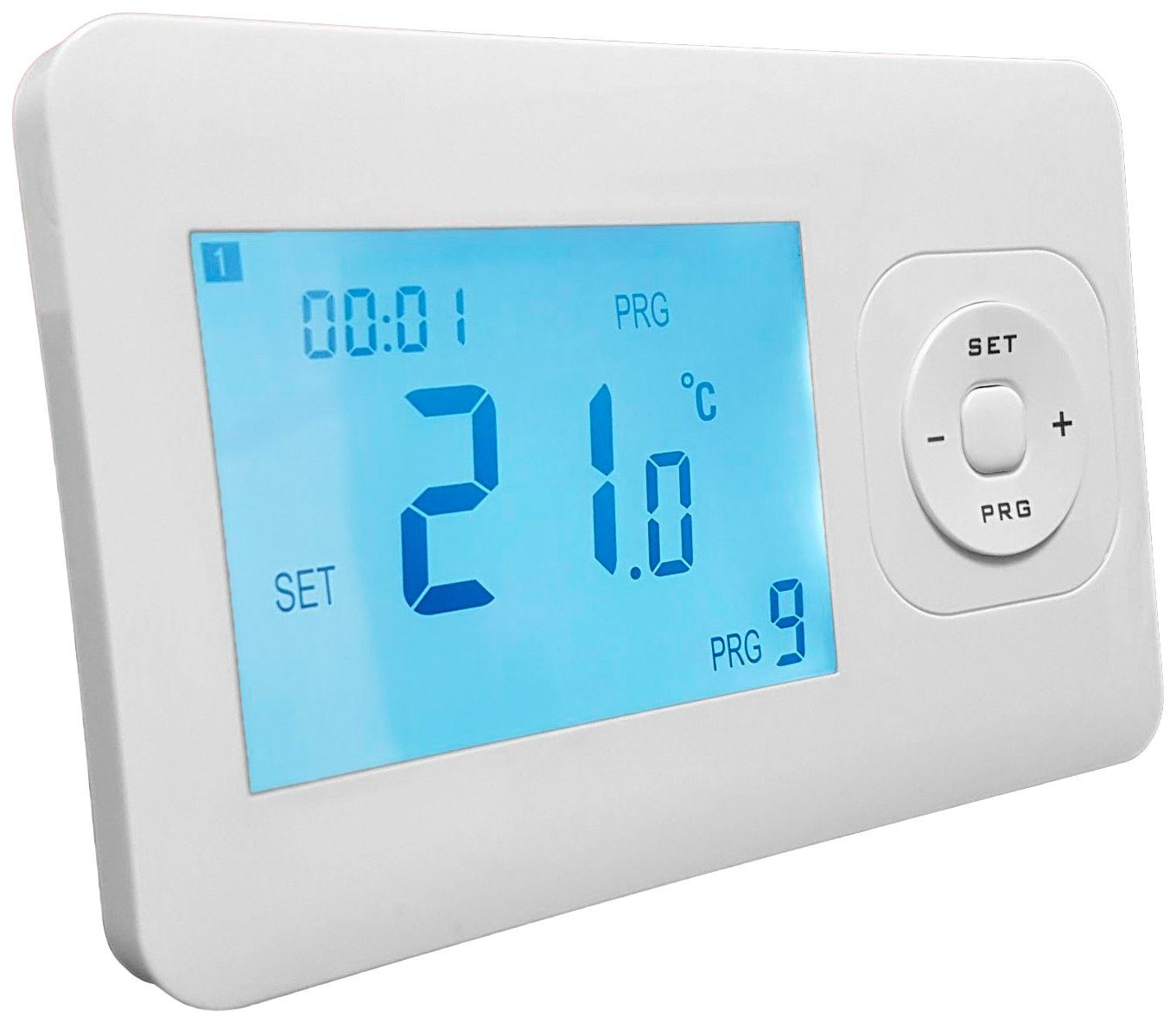 Römer Infrarot Heizsysteme Raumthermostat RF R2 Funk, Optima mit Wochenprogramm