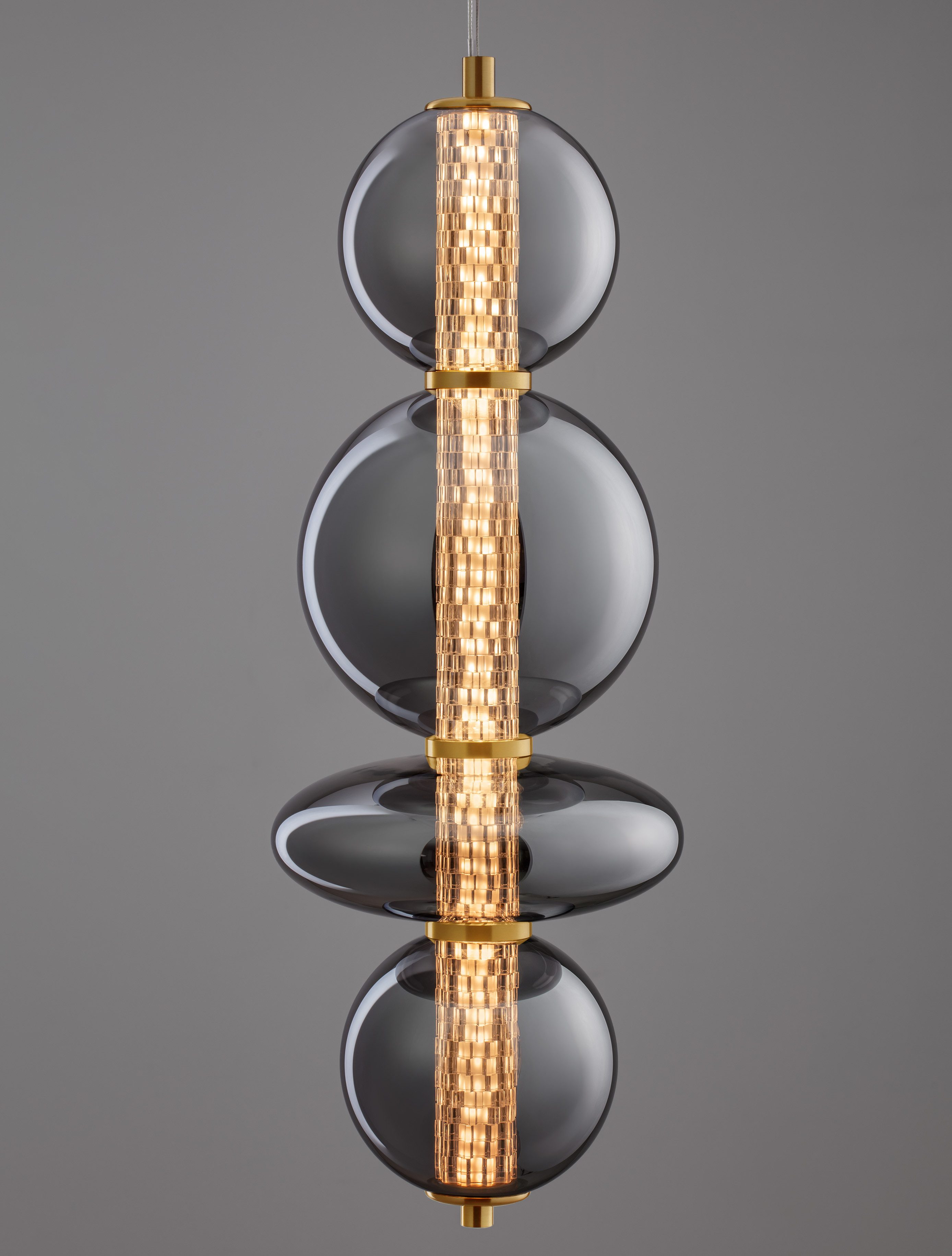 Nova Luce Pendelleuchte NAVI, Warmweiß