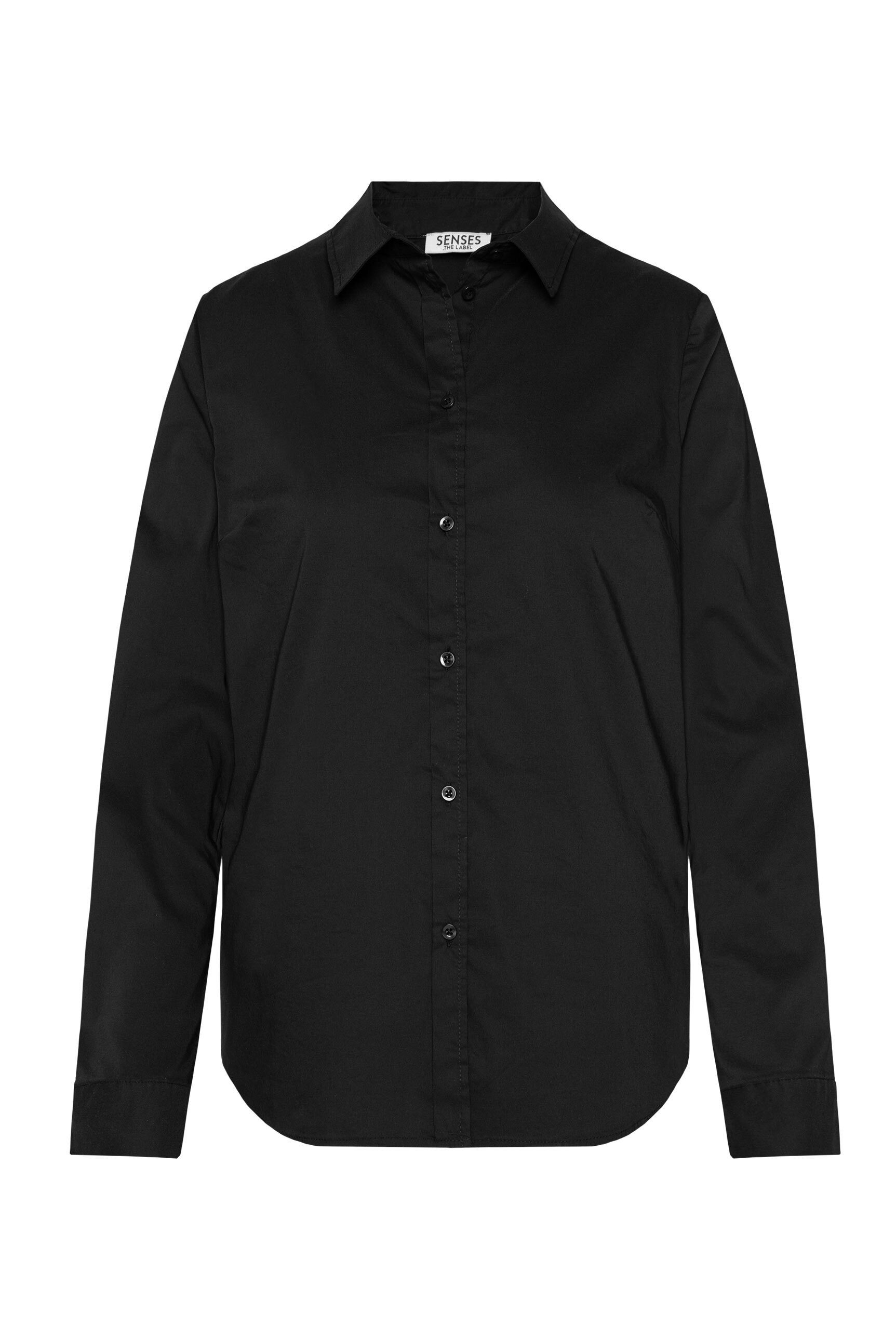 SENSES.THE LABEL Langarmbluse mit Baumwolle