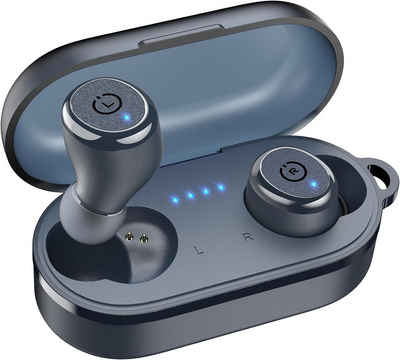 TOZO Bluethooth 5.3 mit Kabelloser Ladebox, App Customize 16 EQ In-Ear-Kopfhörer (Schnurlose Kopfhörer für ungebremsten Musikgenuss unterwegs, ohne lästige Kabel., Ergonomisches Design IPX8 Wasserdicht Leistungsstarker Sound für Sport)