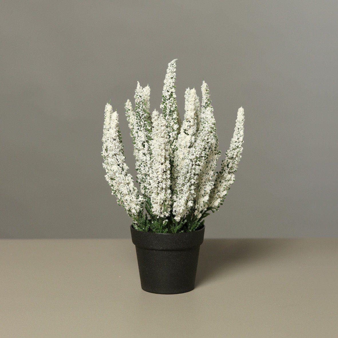 Kunstpflanze, DPI, Höhe 27 D:8.5cm cm, Weiß Kunststoff H:27cm
