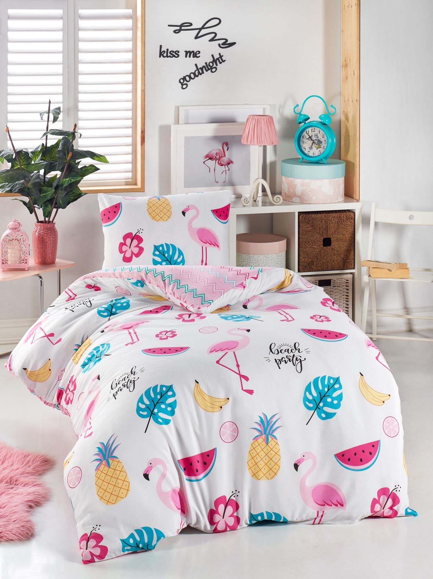 Bettdecke + Kopfkissen 65% COTTON / 35% POLYESTER J8722