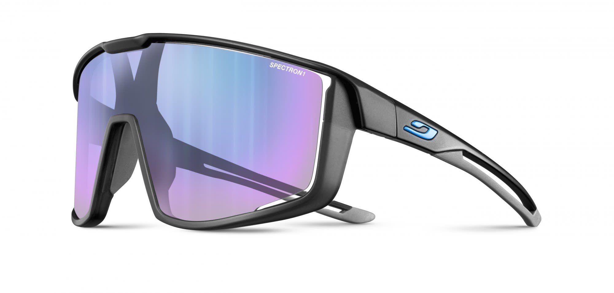 Julbo Fahrradbrille Julbo Fury Accessoires Schwarz - Grau - Blau Flash