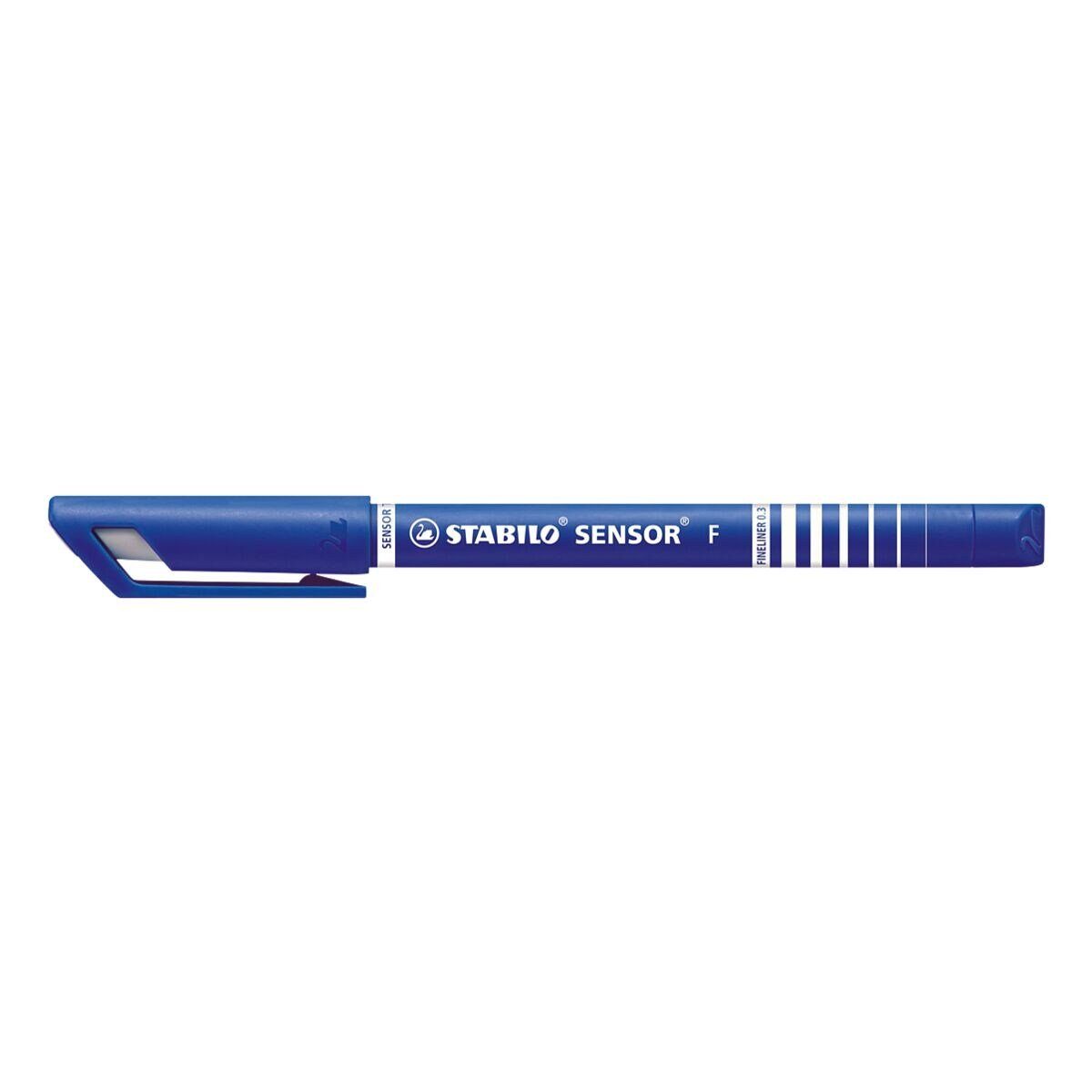 STABILO Fineliner Sensor, (1-tlg), hält jedem Schreibdruck stand