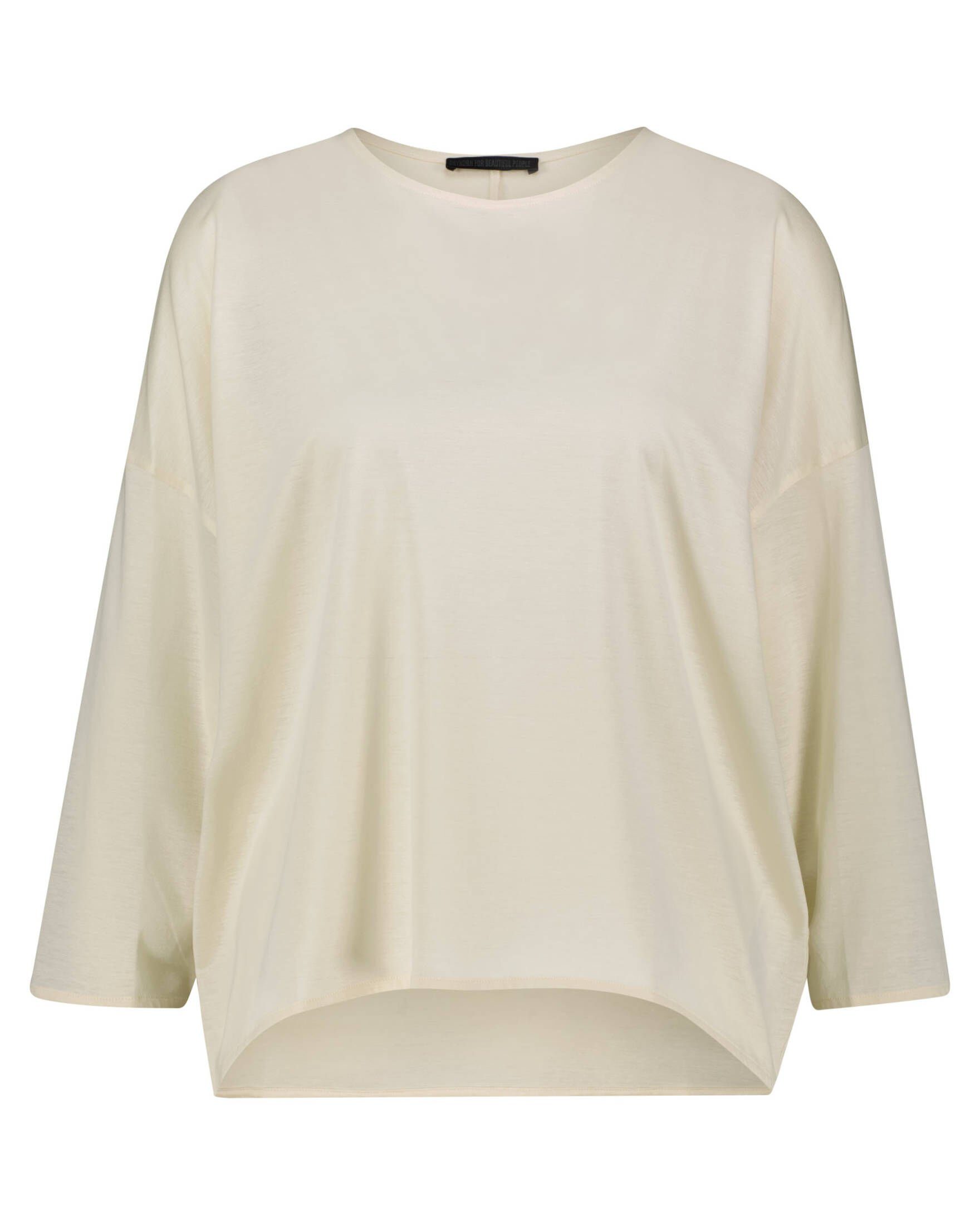 Drykorn T-Shirt Damen Shirt KIRLA 3/4- Arm (1-tlg) sand (21)