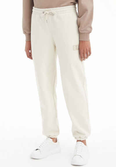 Calvin Klein Jeans Sweatpants »BADGE CUFFED JOG PANTS« mit CK-Stickerei