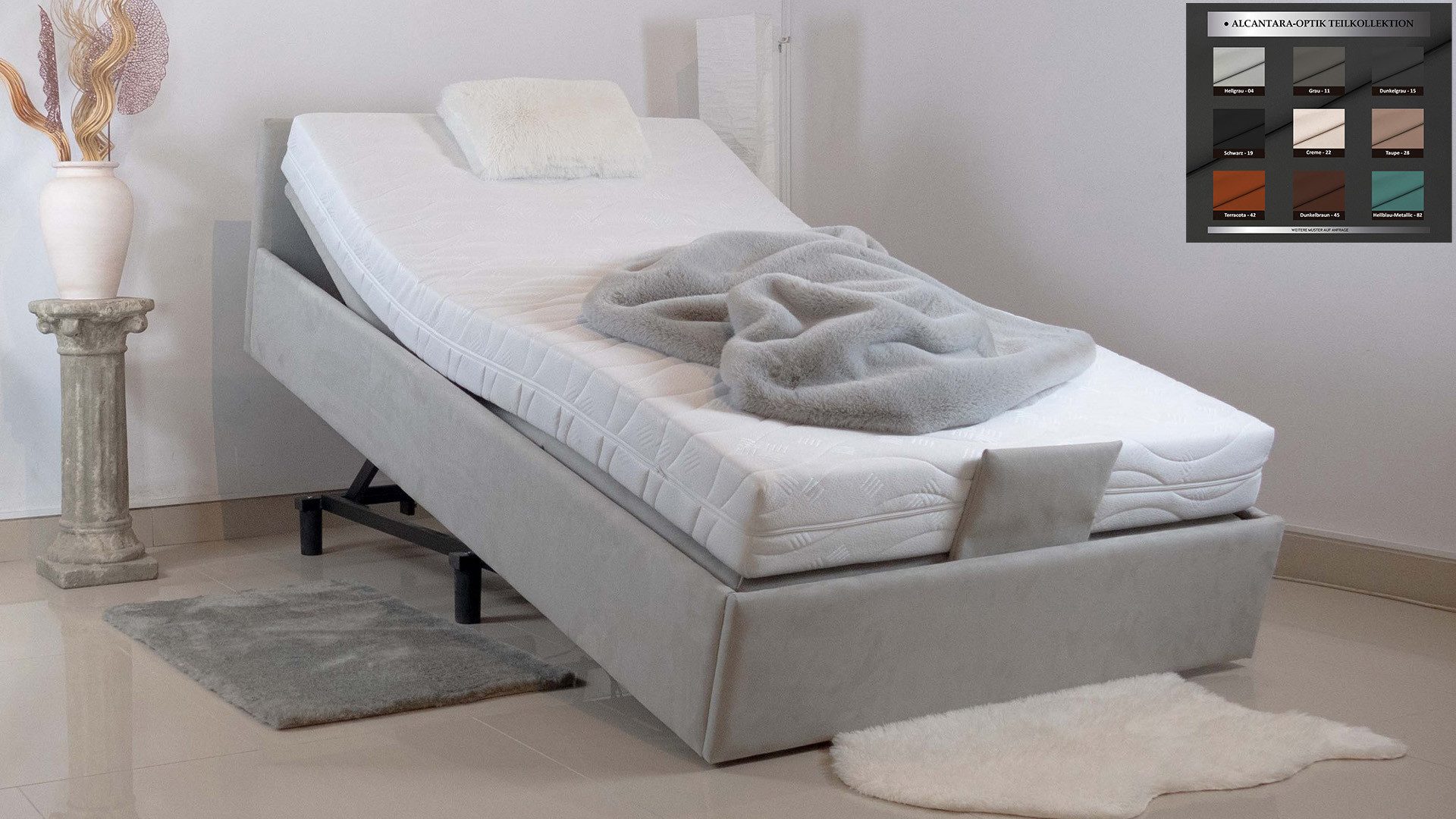 PAARA Funktionsbett Pflegebett Senioren Höhenverstellbar mit günstig online kaufen
