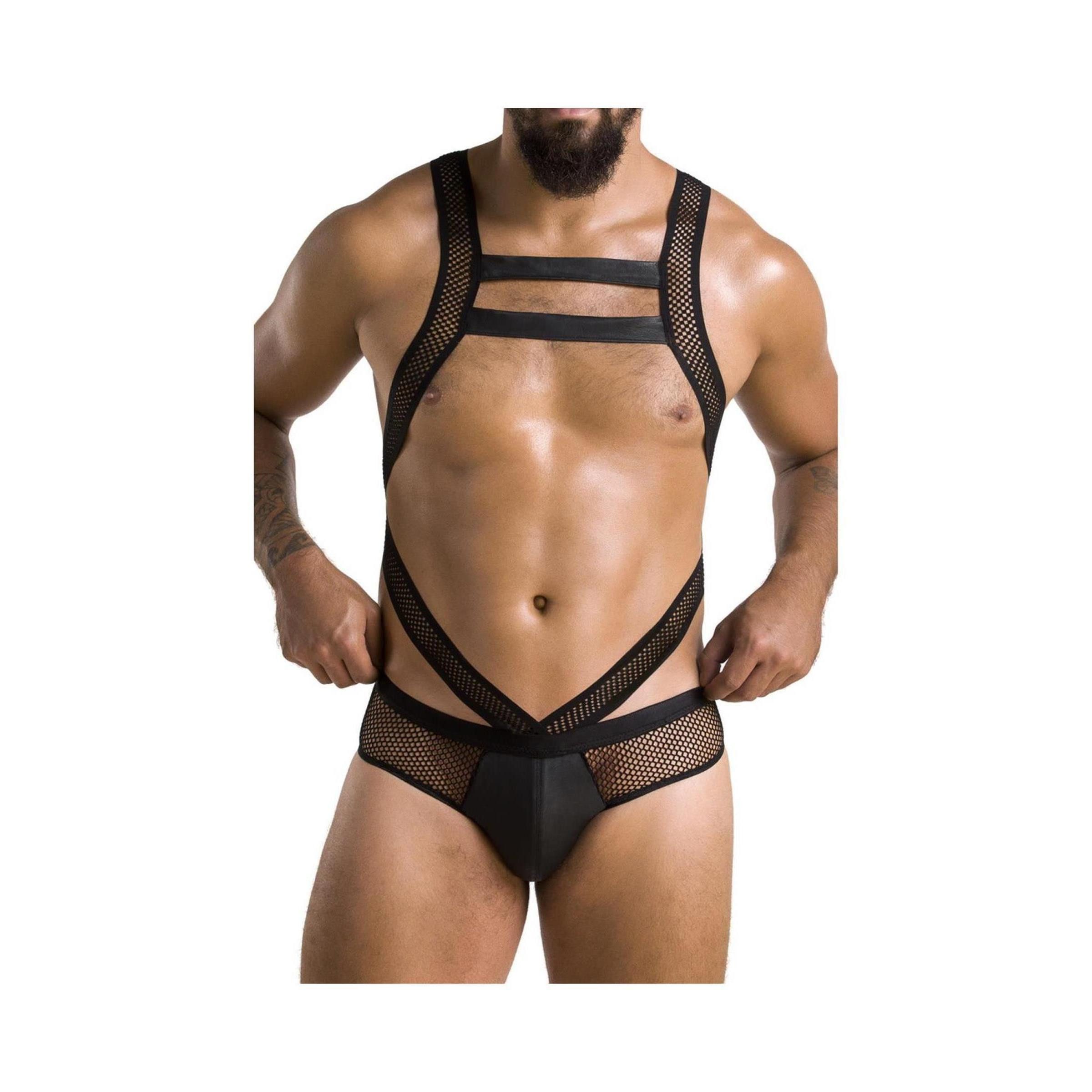 Passion Menswear Abendhandschuhe PM 045 VICTOR body black - (L/XL,S/M,XXL)