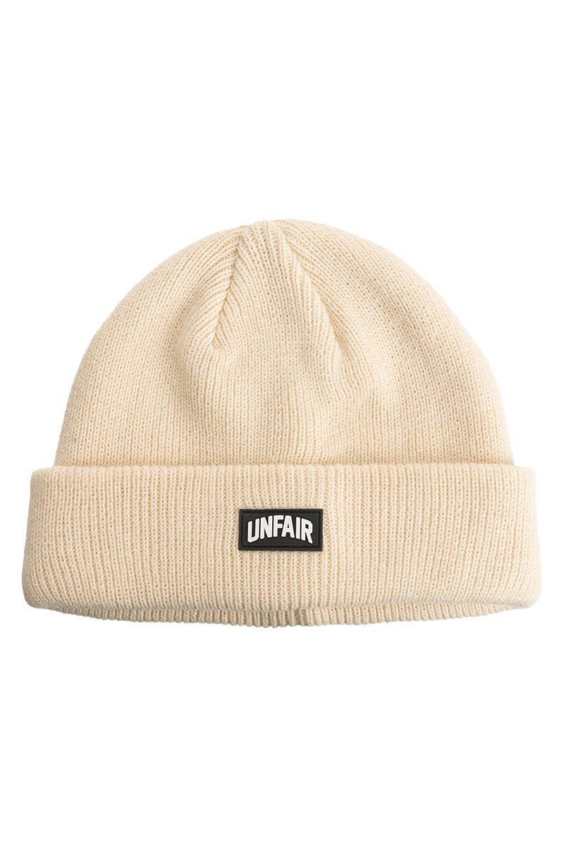 Unfair Athletics Beanie Unfair Athletics Beanie Curved Patch beige