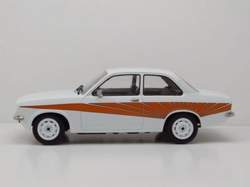 KK Scale Modellauto Opel Kadett C Swinger 1973 weiß orange Modellauto 1:18 KK Scale, Maßstab 1:18