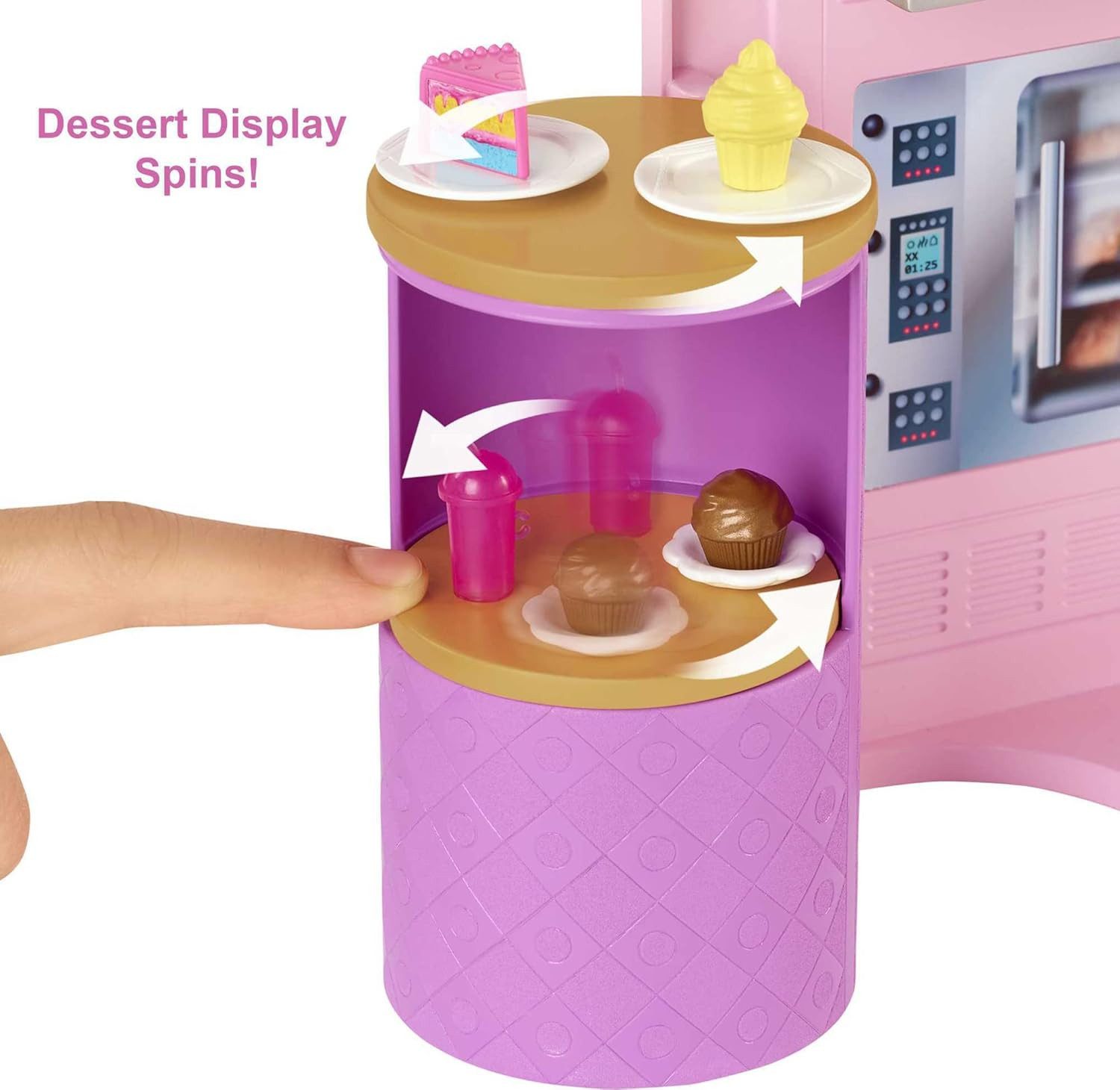 Barbie Puppenhaus Barbie Cook 'n Grill Restaurant 6 Spielbereiche 30 Teile Puppenhaus