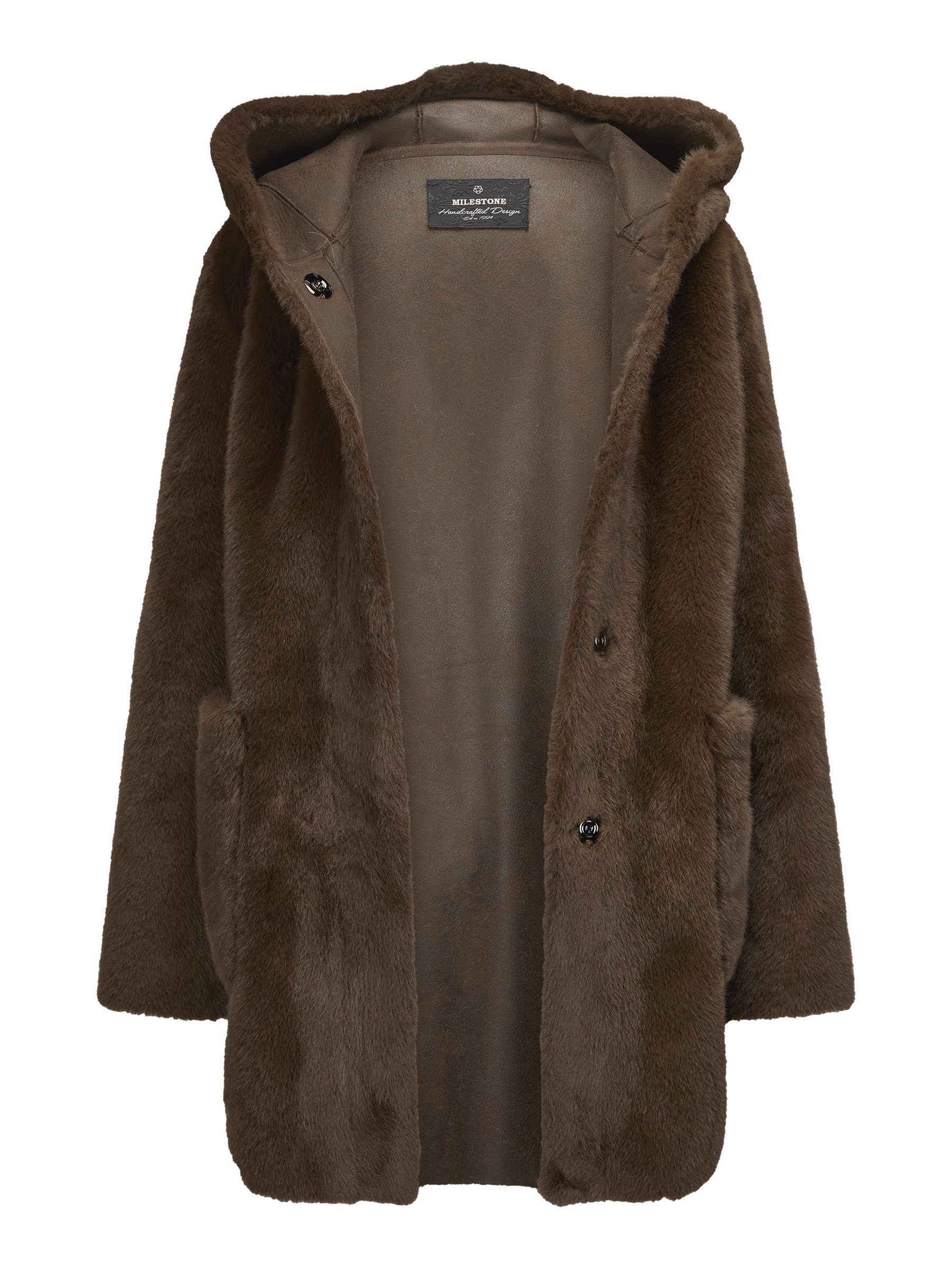 Milestone Fellimitatmantel MSPersiana Kunstpelz mit luxuriöser günstig online kaufen