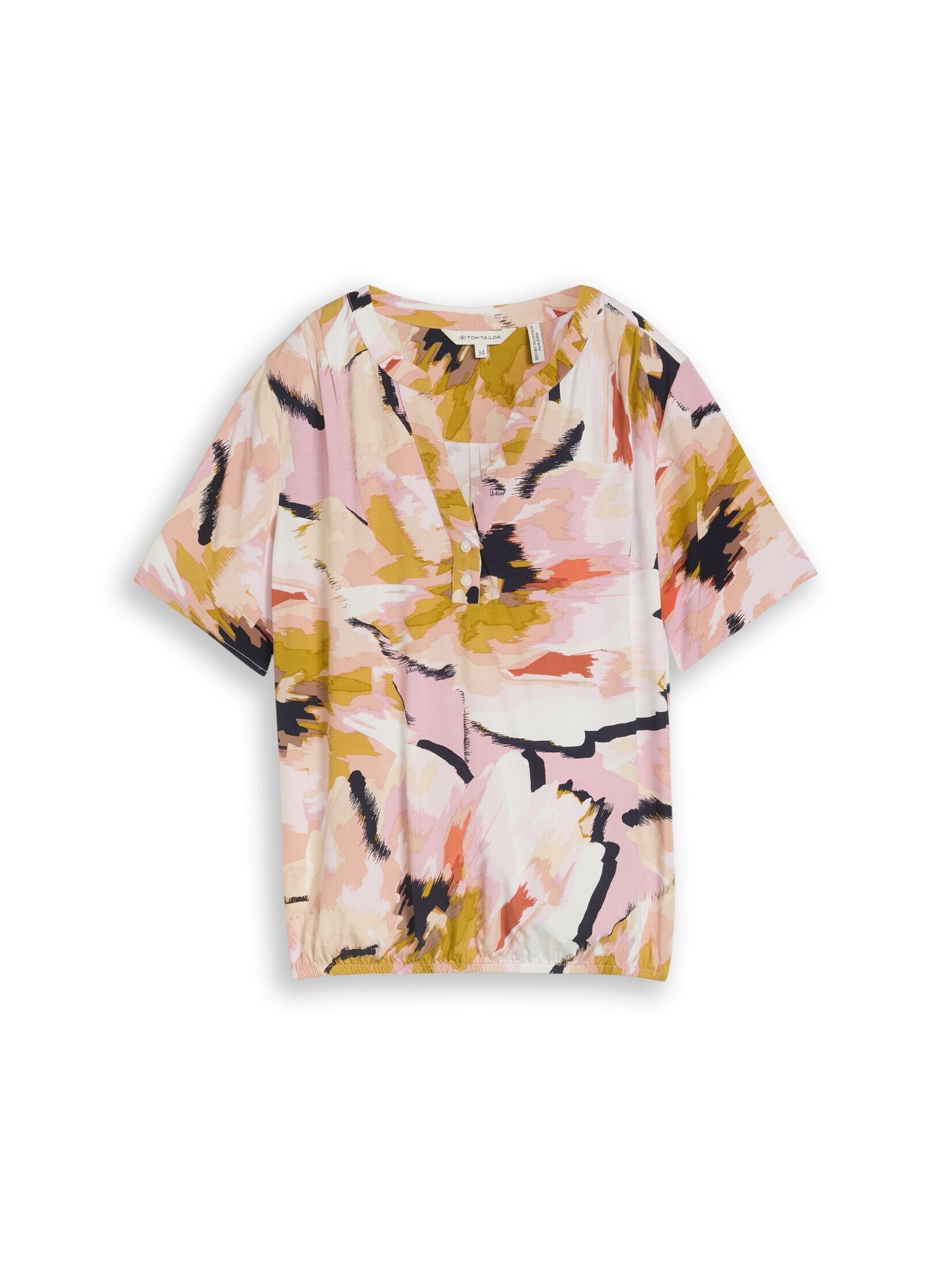 big abstract flower print