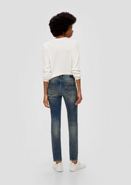 QS Stoffhose Jeans Sadie / Skinny fit / Mid rise / Skinny leg Waschung