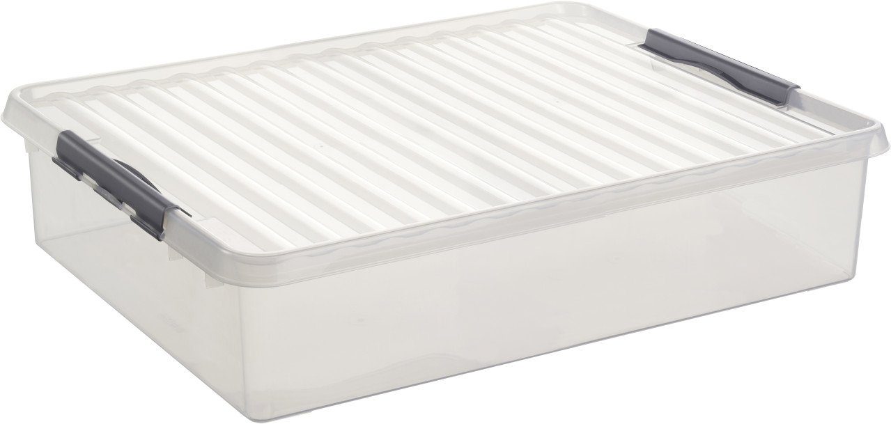 Sunware Aufbewahrungsbox Sunware Bettbox Q-Line 60L transparent 80 x 50 x günstig online kaufen