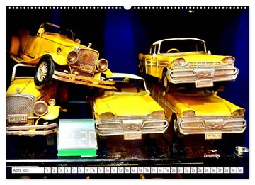 CALVENDO Wandkalender Oldtimer Souvenirs in Cuba (Premium, hochwertiger DIN A2 Wandkalender 2023, Kunstdruck in Hochglanz)