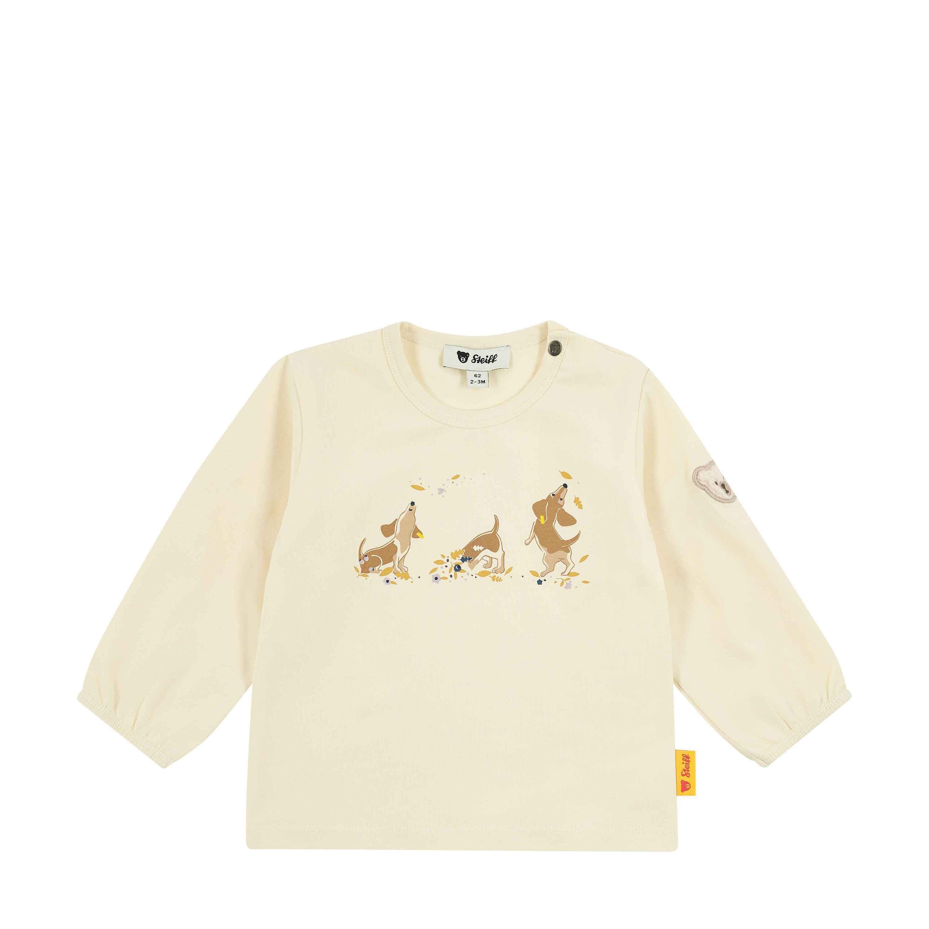 Steiff Langarmshirt T-Shirt langarm Woof & Fluff