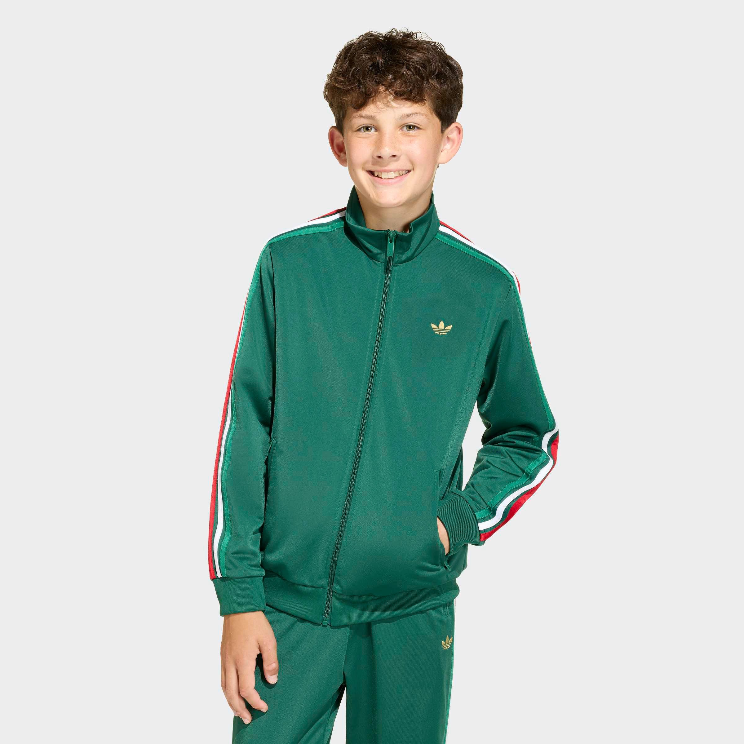 adidas Originals Trainingsjacke FIREBIRD ORIGINALS, LOCKER GESCHNITTEN für Kinder, mit geradem Abschluss