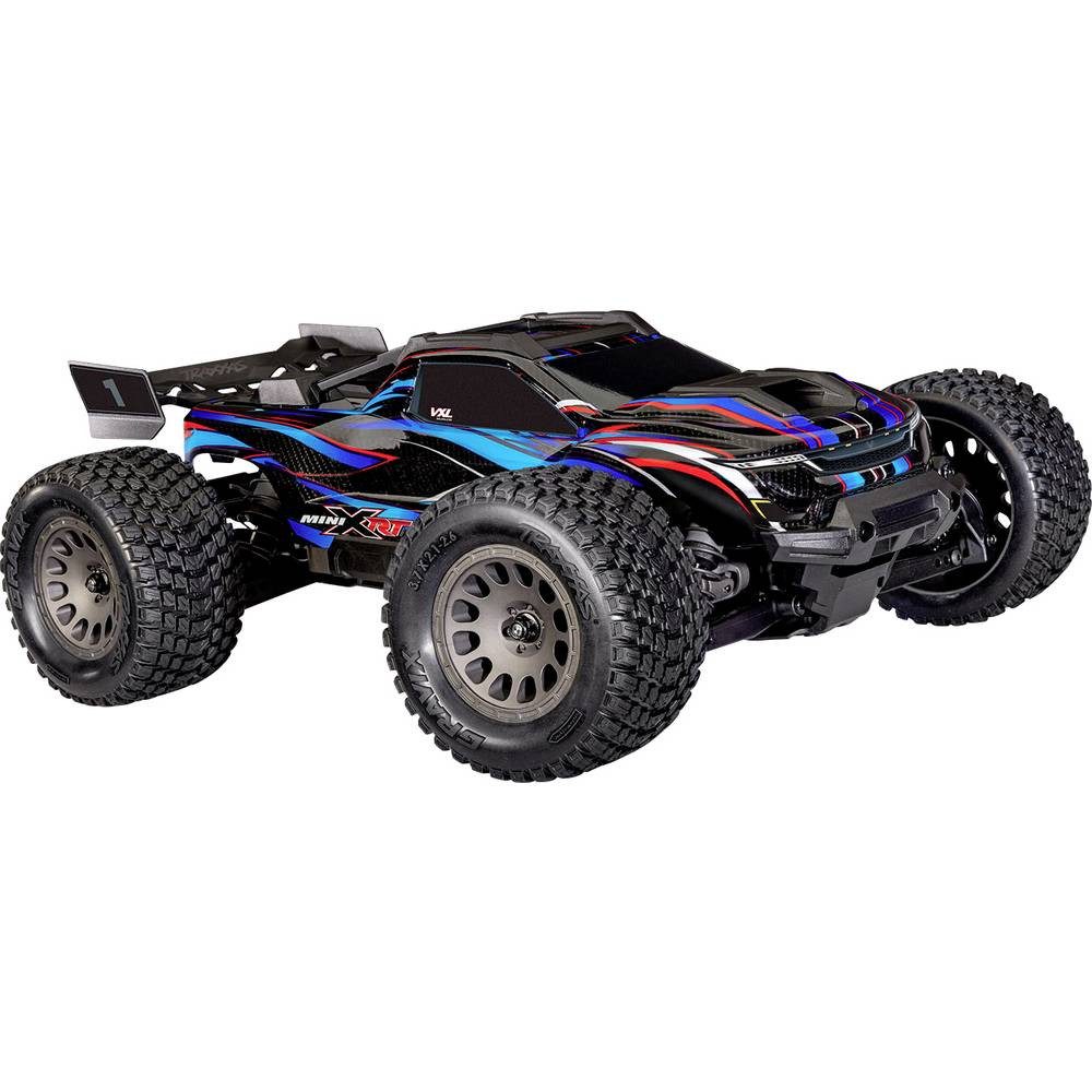Traxxas RC-Auto Mini XRT VXL-3s Blau Brushless 1:10 RC Modellauto Elektro Monstertruck