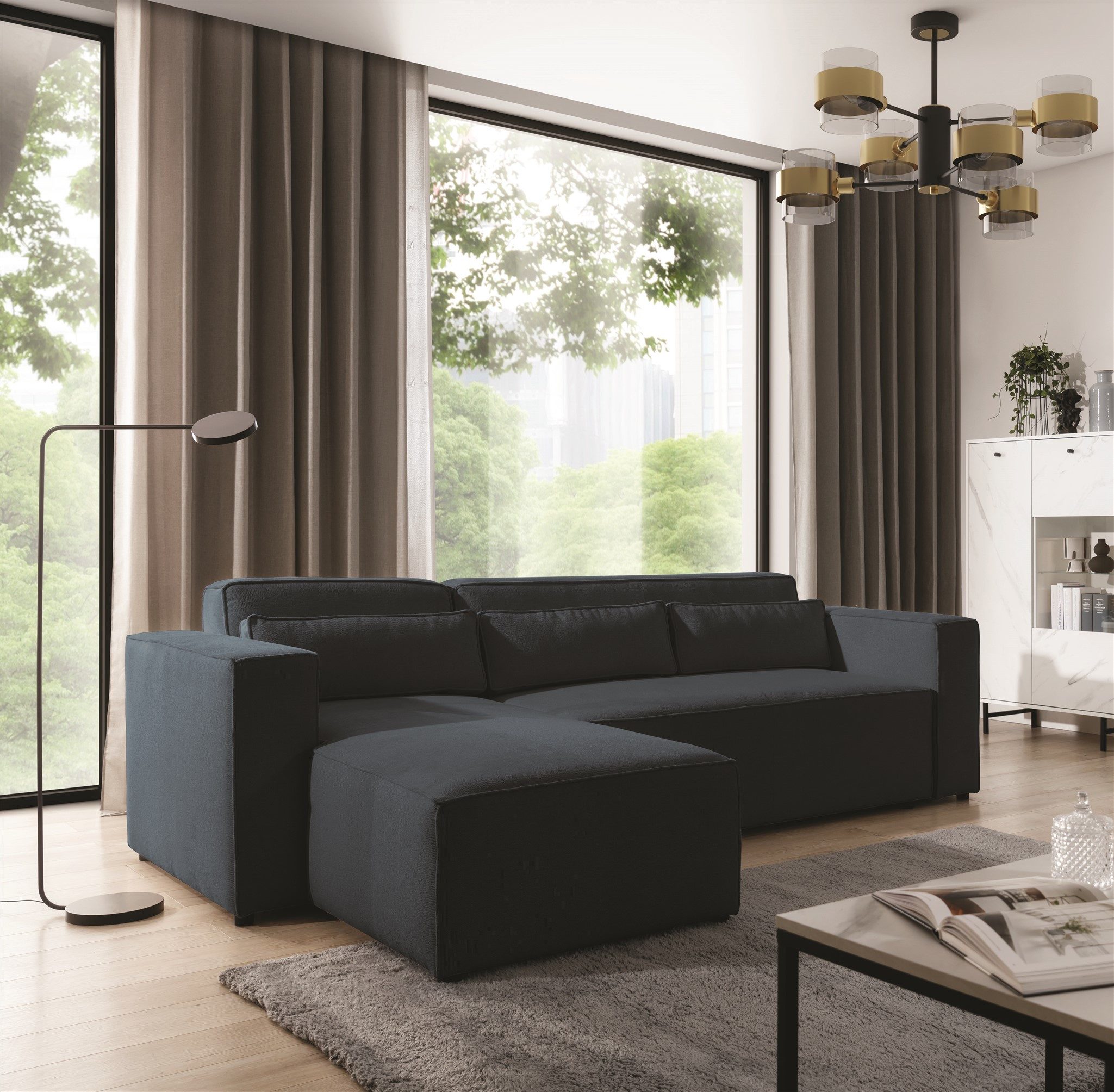 Fun Möbel Ecksofa Schlafsofa WALDO in günstig online kaufen