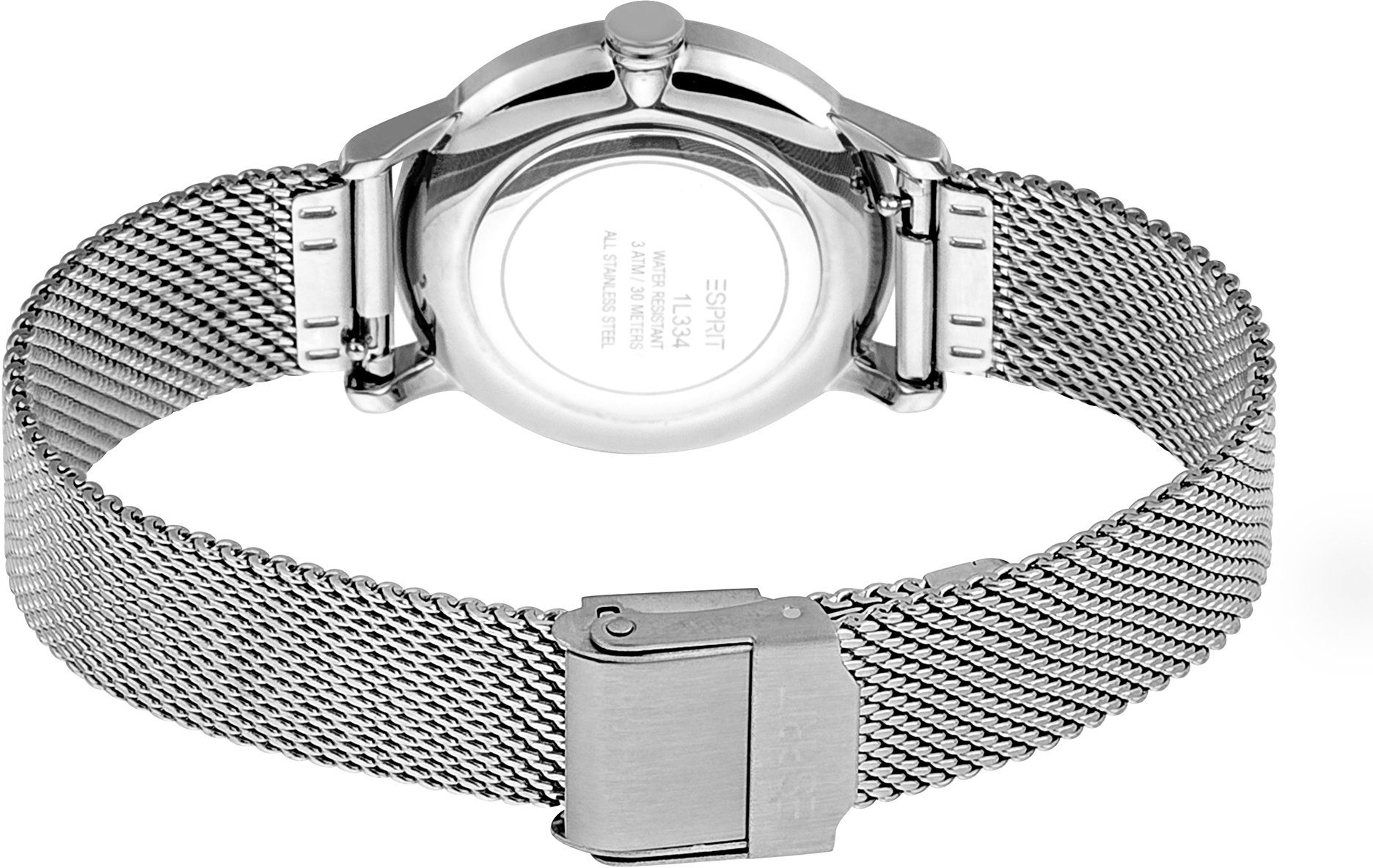 Damen Uhren Esprit Quarzuhr Julia, ES1L334M0015, (Set, 2-tlg., mit Wechselband)