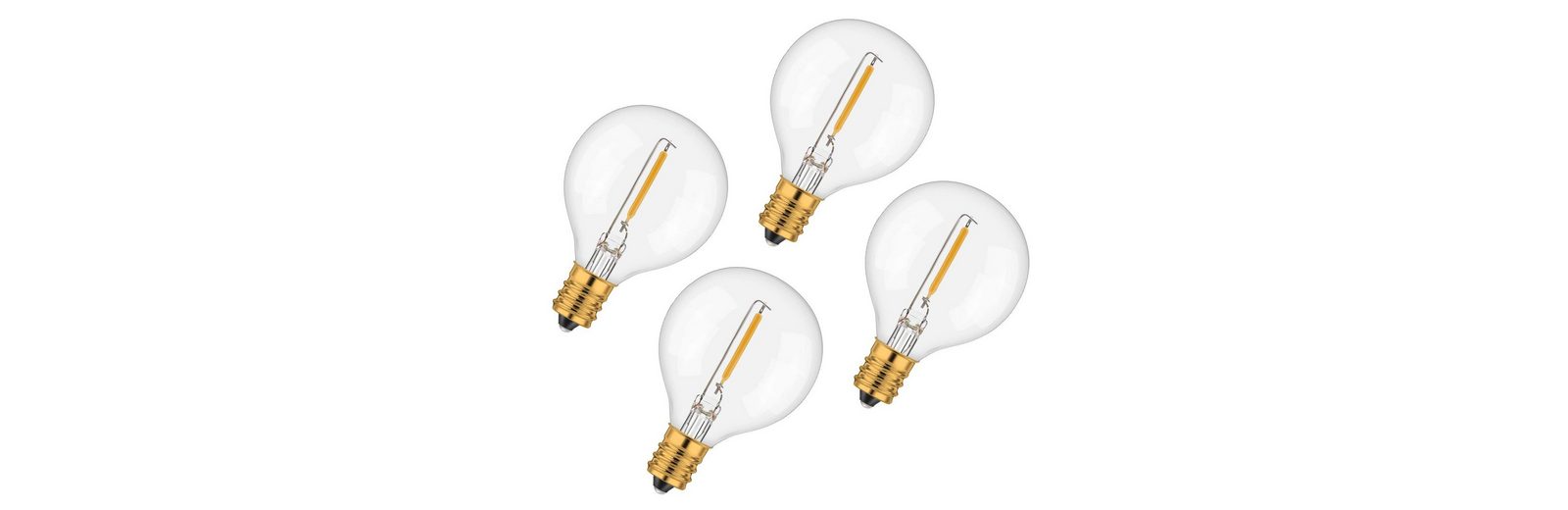 Avoalre Lichterkette »Avoalre Ersatzbirnen für LED Lichterkette Außen