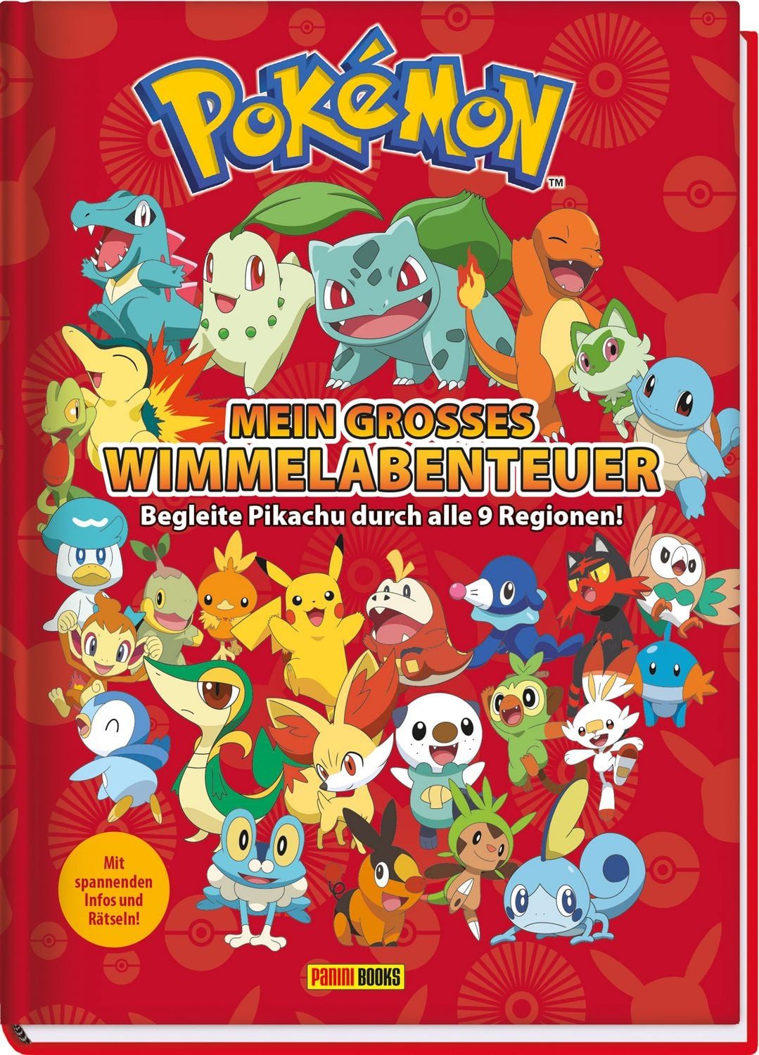 Pokémon: Mein großes Wimmelabenteuer: Begleite Pikachu durch alle 9 Re / Panini, Pokémon