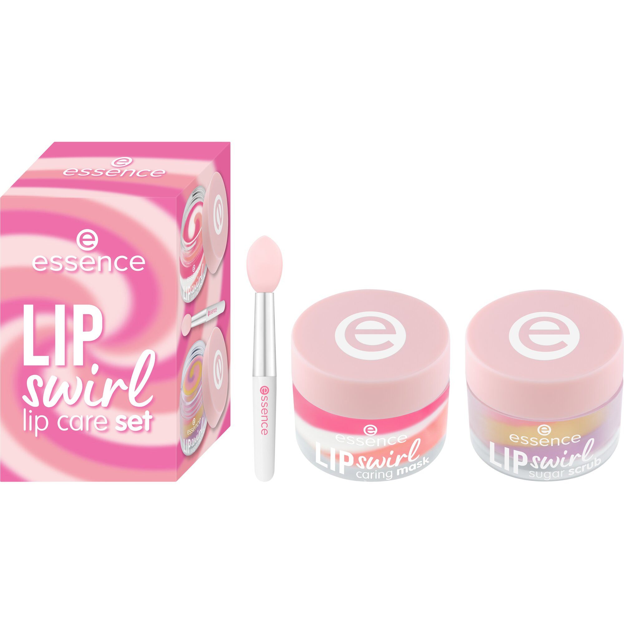 Essence Lippenpflege-Set LIP swirl lip care set, 2-tlg.