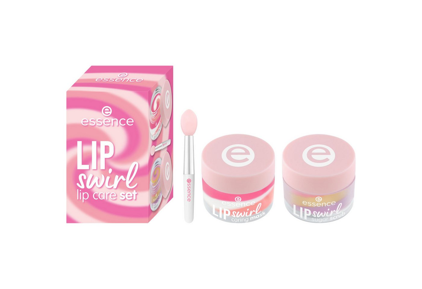 Essence Lippenpflege-Set LIP swirl lip care set, 2-tlg.